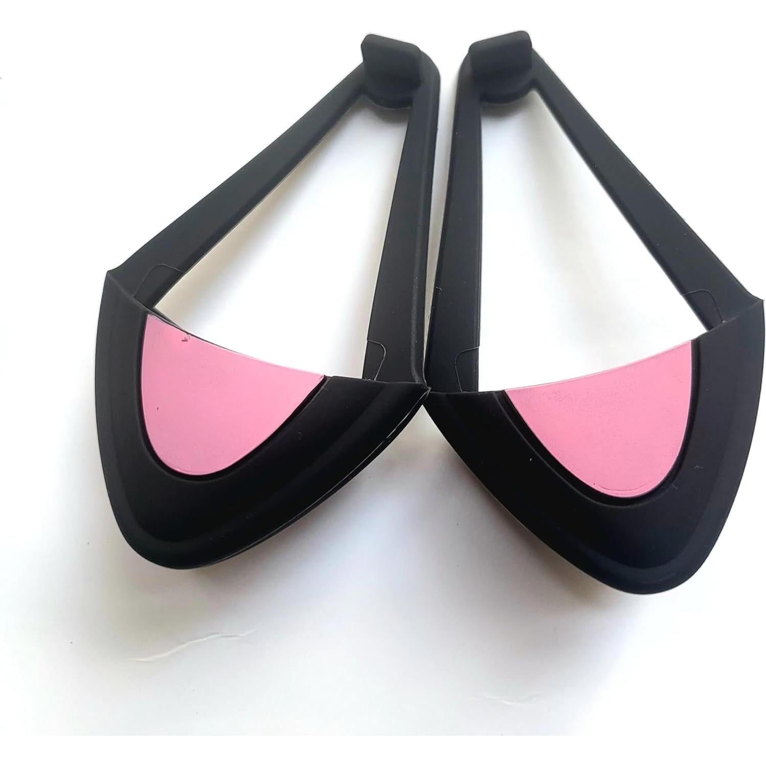 Orejas de gato LZYDD para auriculares gaming - Negro