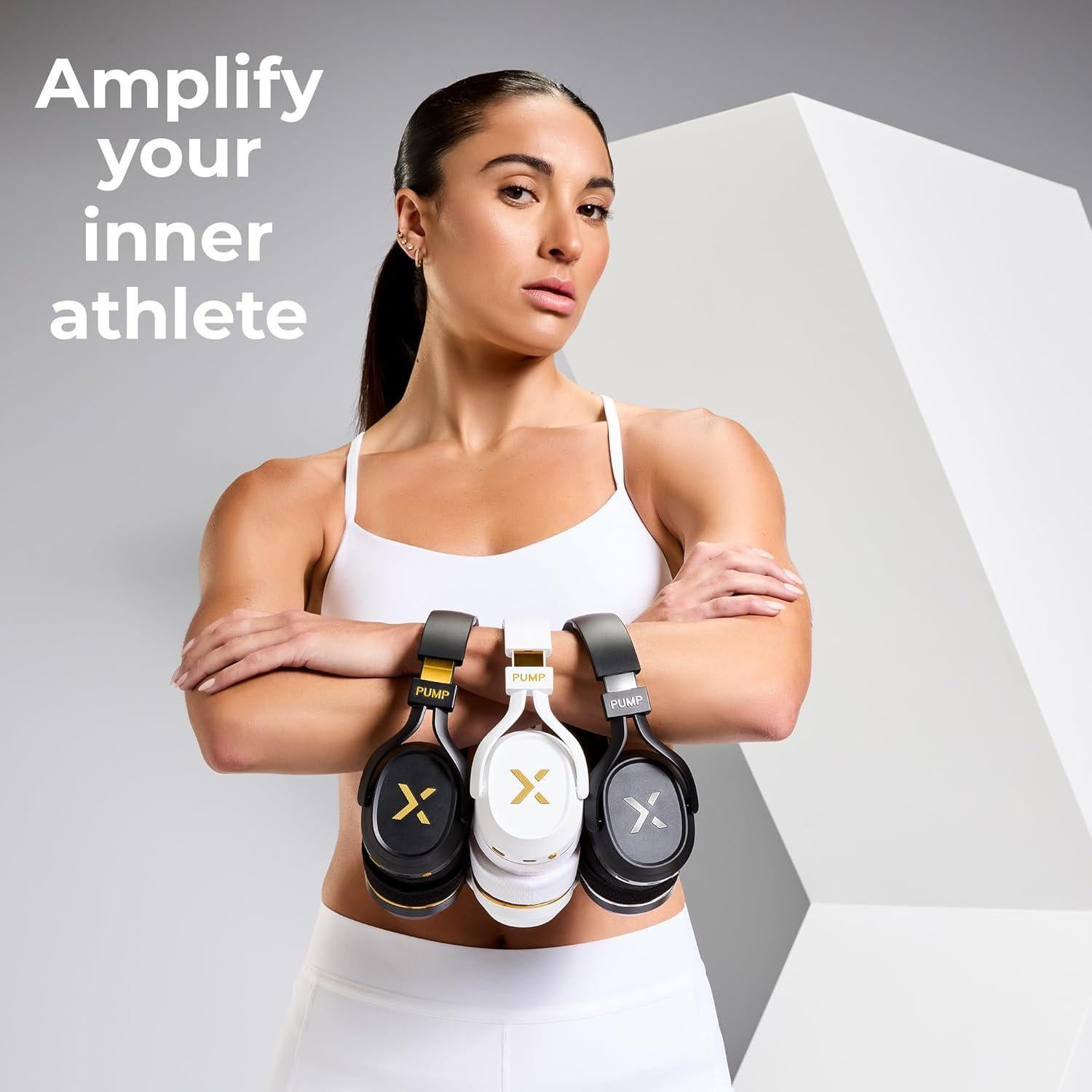 Auriculares Inalámbricos BlueAnt Pump X - ANC, 58h, Negro/Dorado