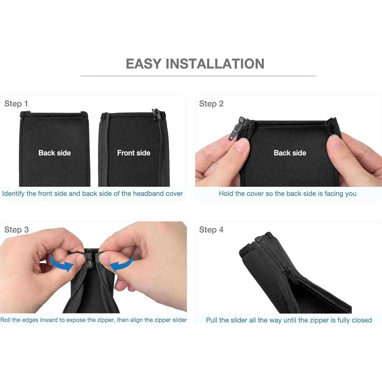 Cubierta de Cojín para Diadema Voarmaks - Compatible HIFIMAN