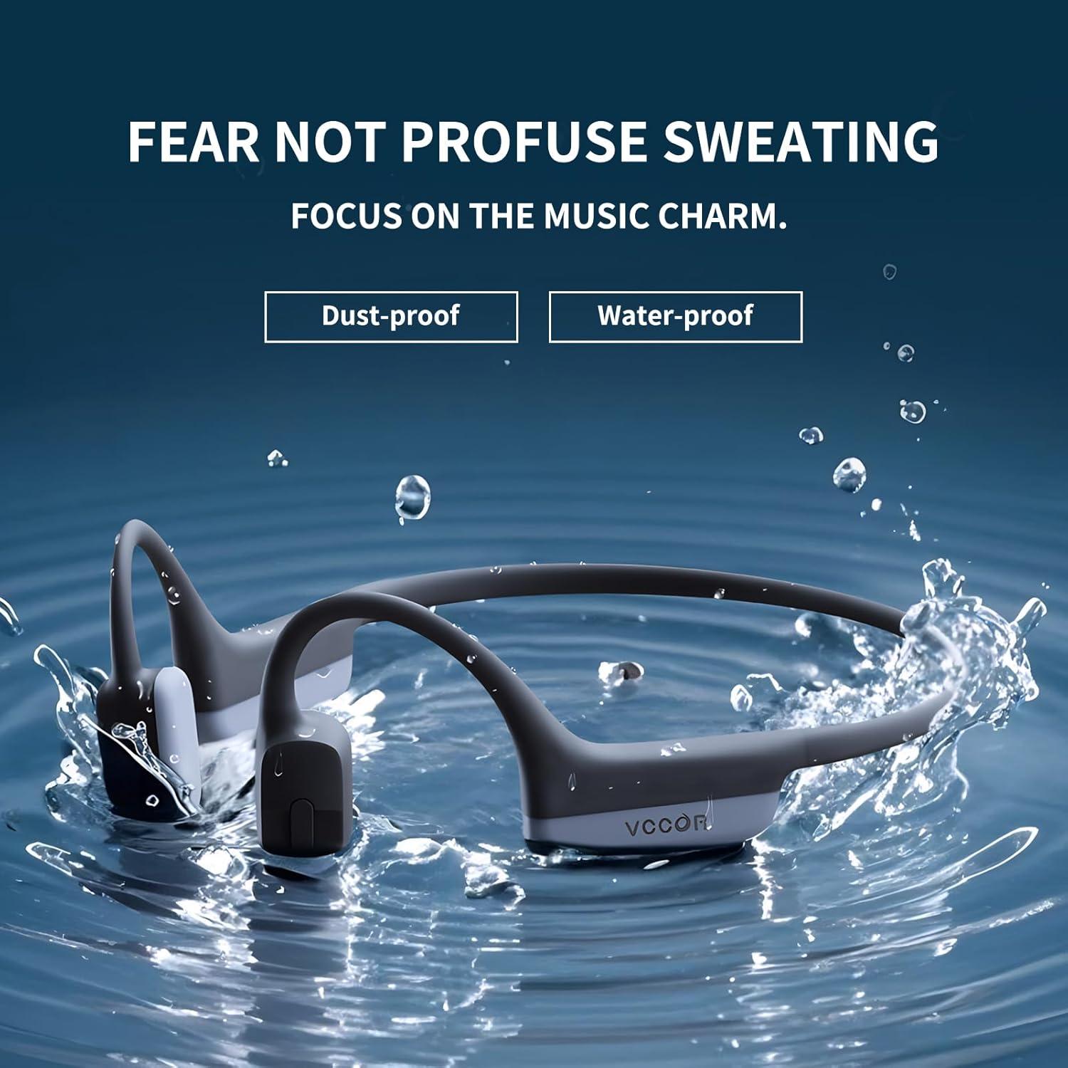 Auriculares Deportivos Bluetooth VCCOR COZY CY601 Conducción Ósea IP67