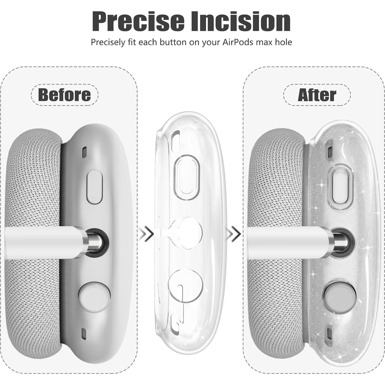 Set 3 en 1 Funda Protectora Galafoki para AirPods Max