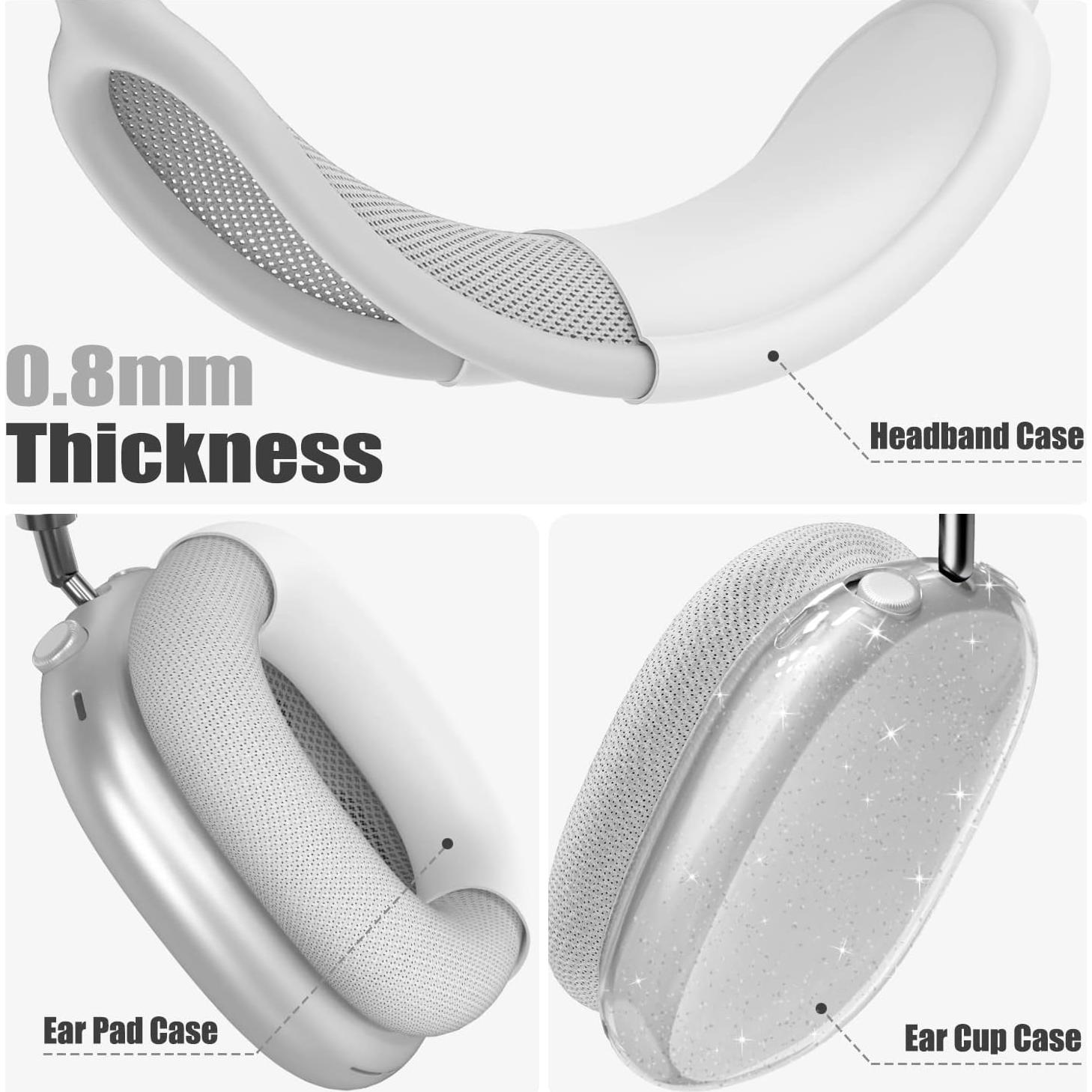 Set 3 en 1 Funda Protectora Galafoki para AirPods Max