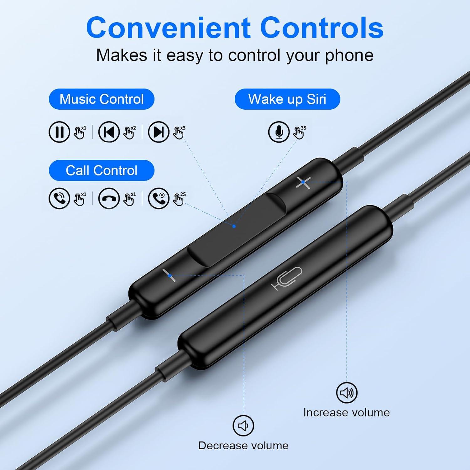 Auriculares In-Ear USB C Samsung A16 A17 A36 S25 Ultra 4 pies