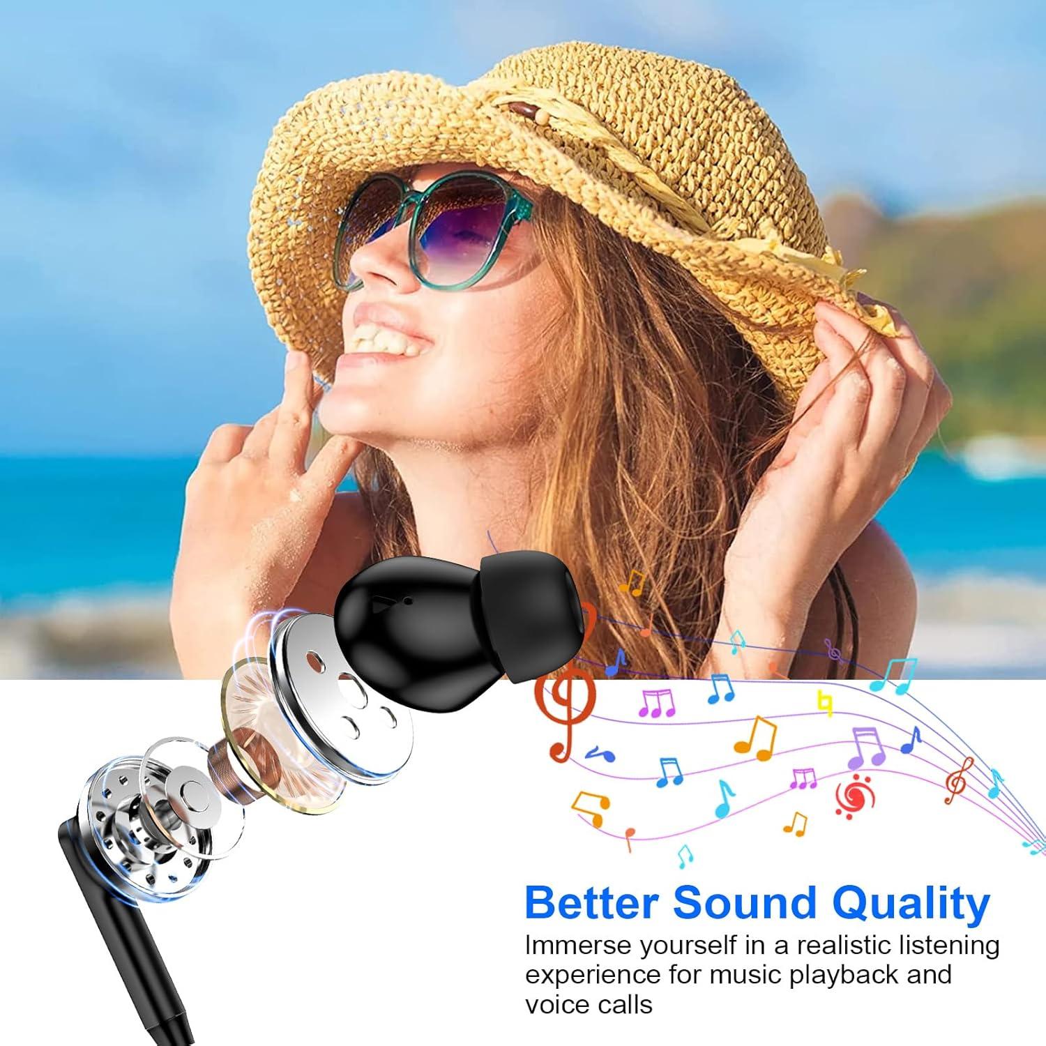 Auriculares In-Ear USB C Samsung A16 A17 A36 S25 Ultra 4 pies