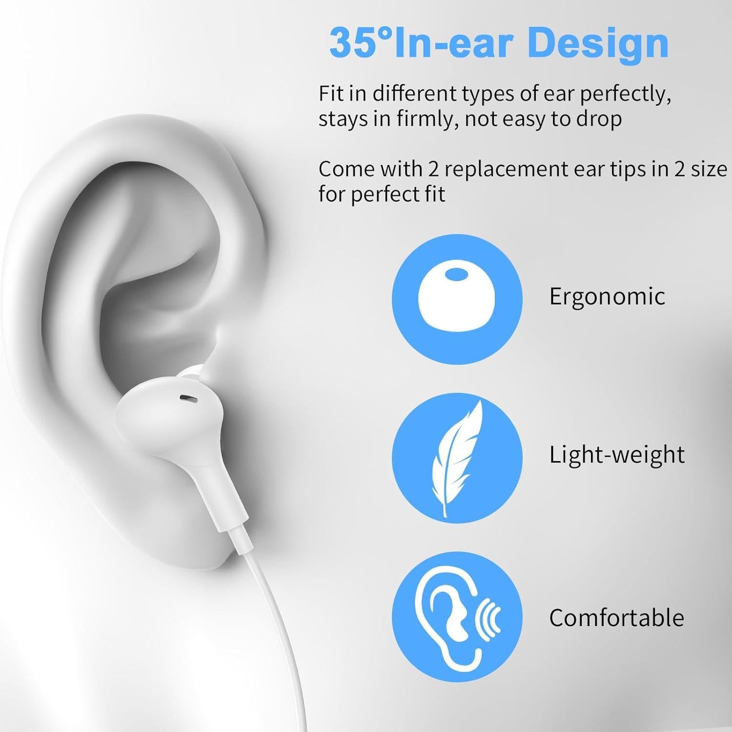 Auriculares USB AIAUXAI con micrófono 2.3m cancelación ruido