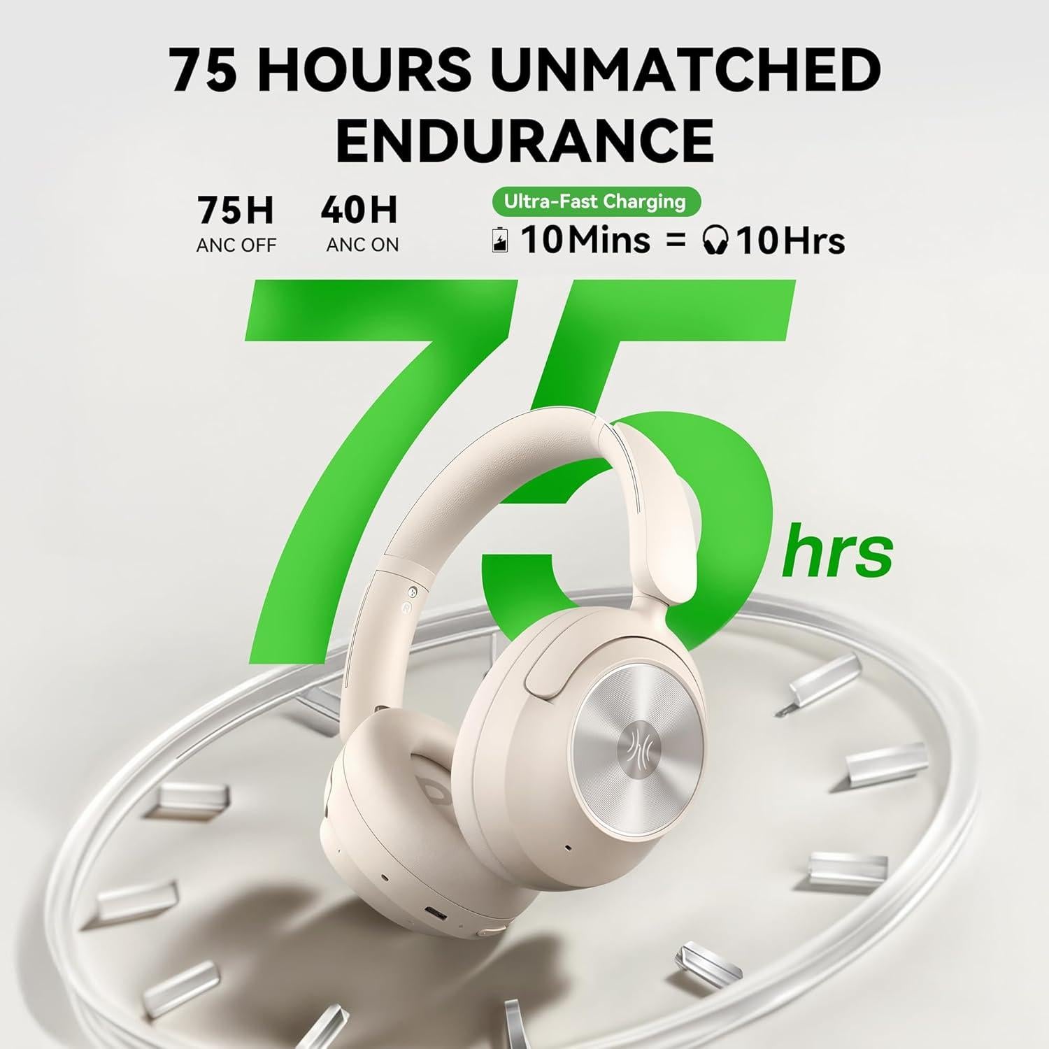 Auriculares In-Ear OneOdio Focus A6 ANC Bluetooth 6.0 75H