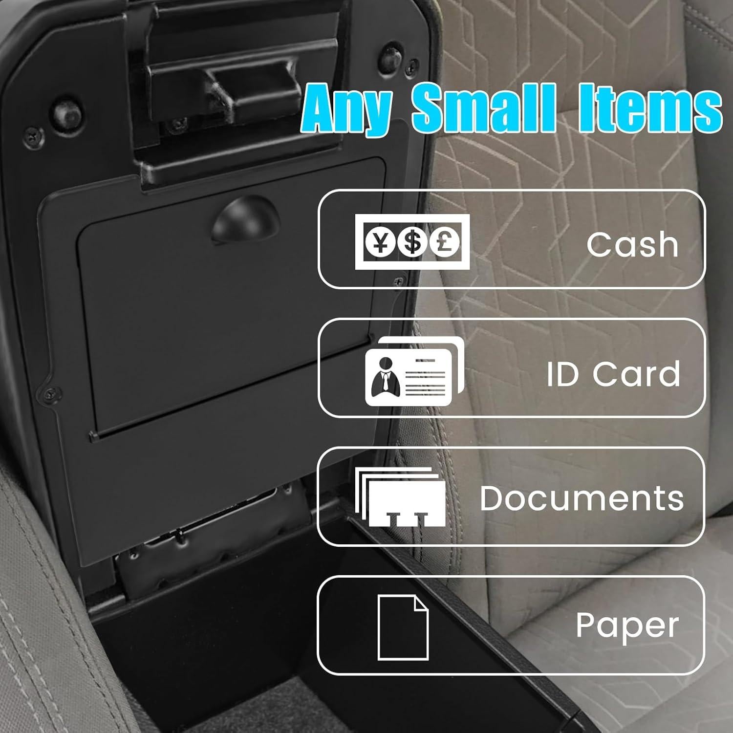 Organizador de Consola Central Neepiar 3PCS para Toyota Tacoma 2016-2023