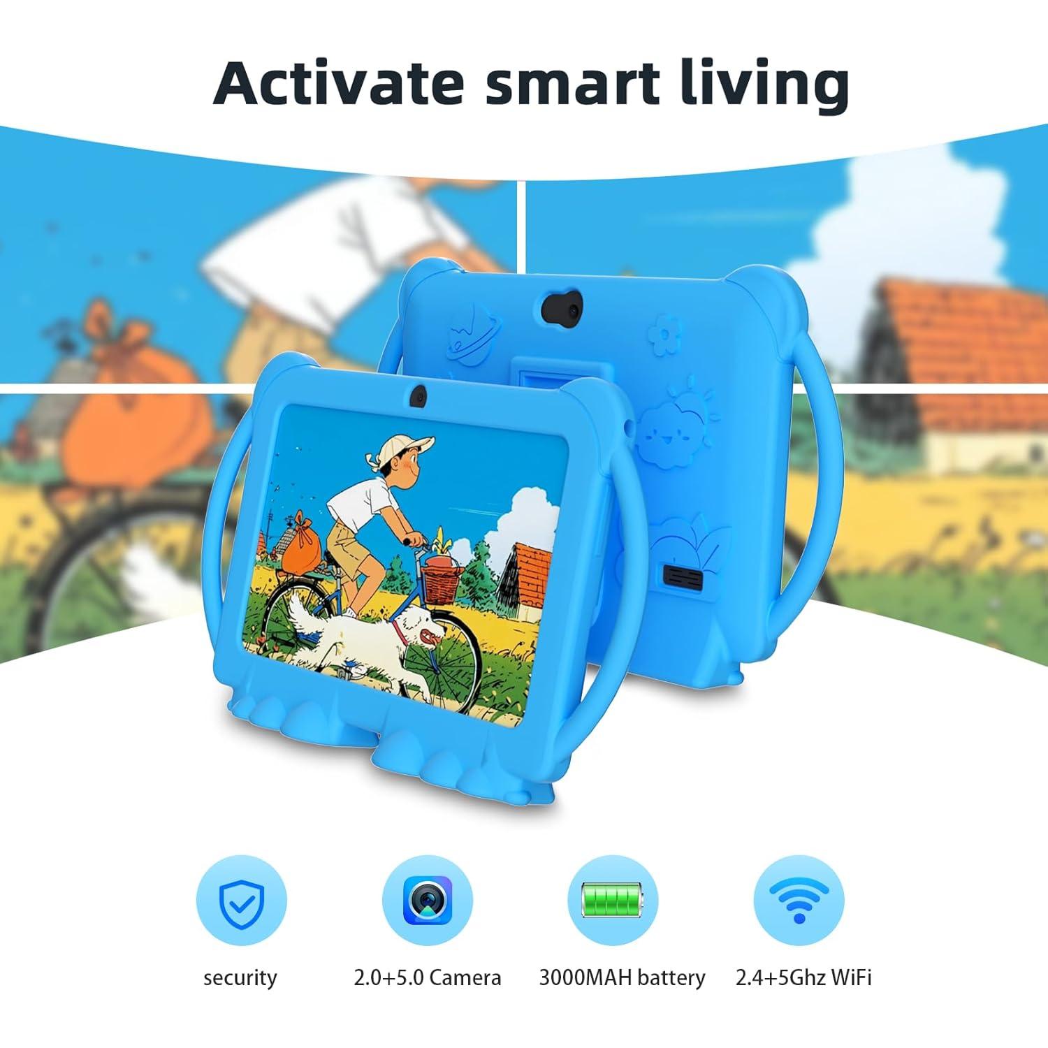 Tableta para Niños NOVOJOY Q8K 7" HD 32GB/4GB WiFi Bluetooth