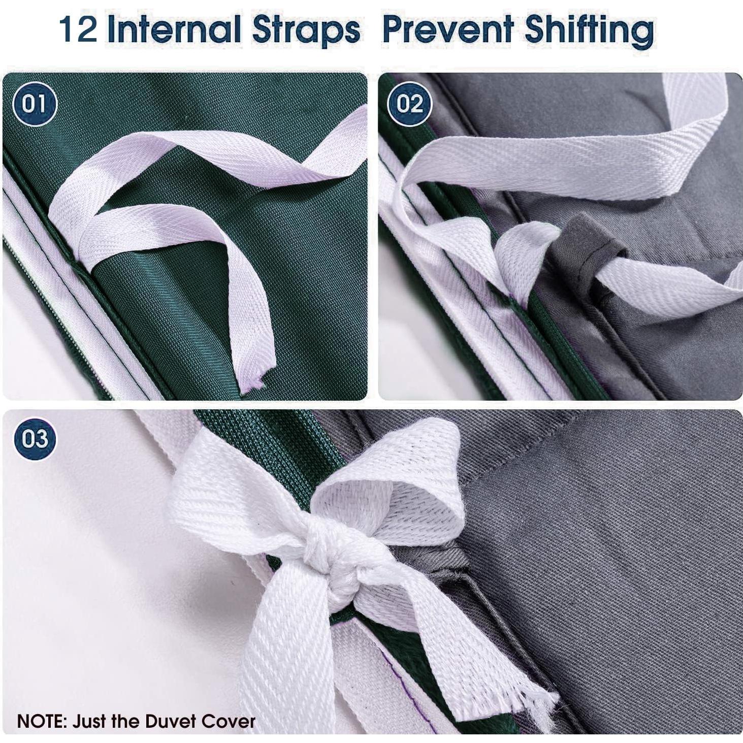 Funda de Edredón con Peso Acdyion 48x72 cm Verde Suave Minky