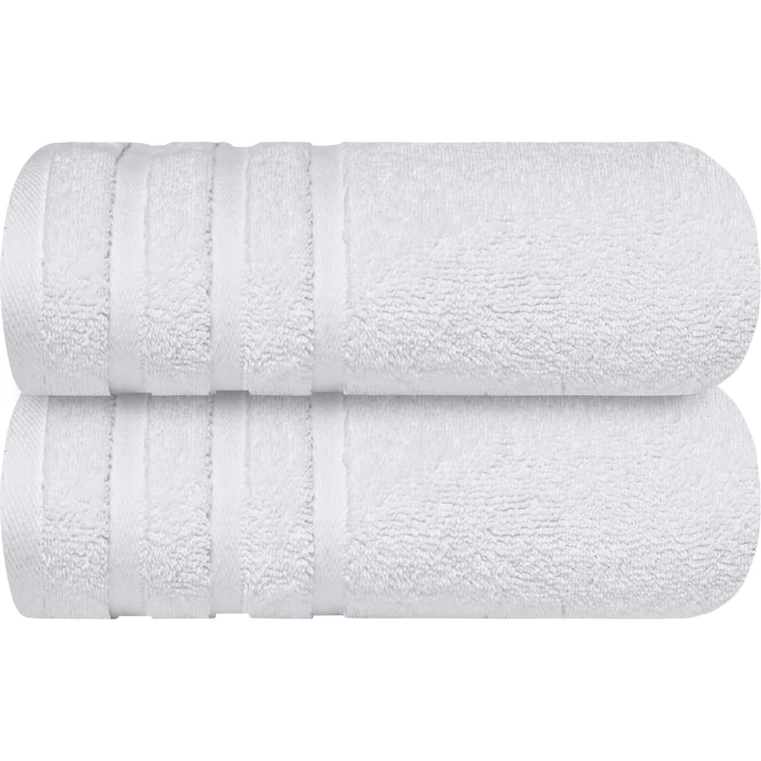 Toallas de baño de lujo Infinitee Xclusives 100% algodón - 2 unidades