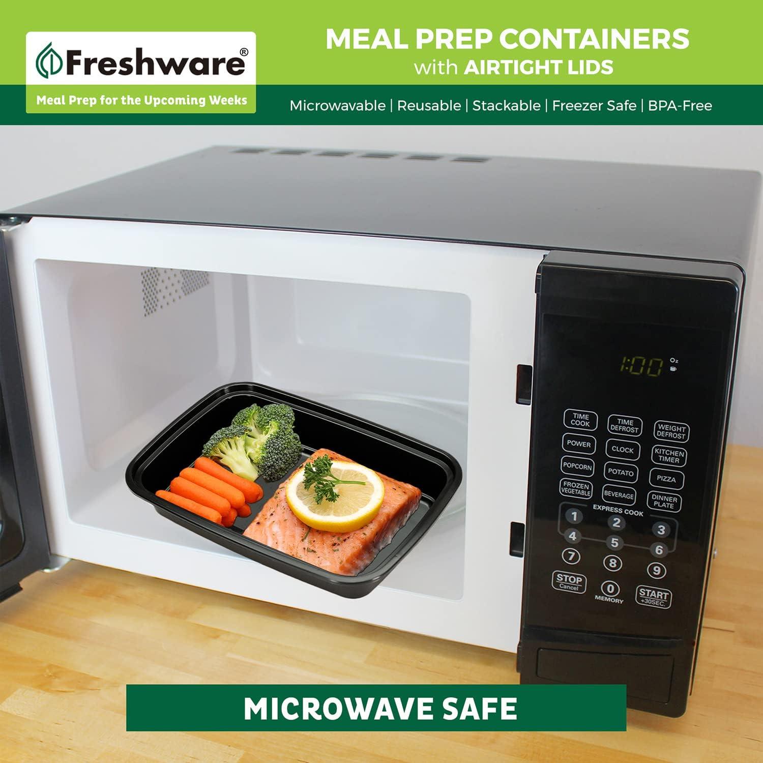 Contenedores de Preparación de Comidas Freshware 150 Pzas 473ml