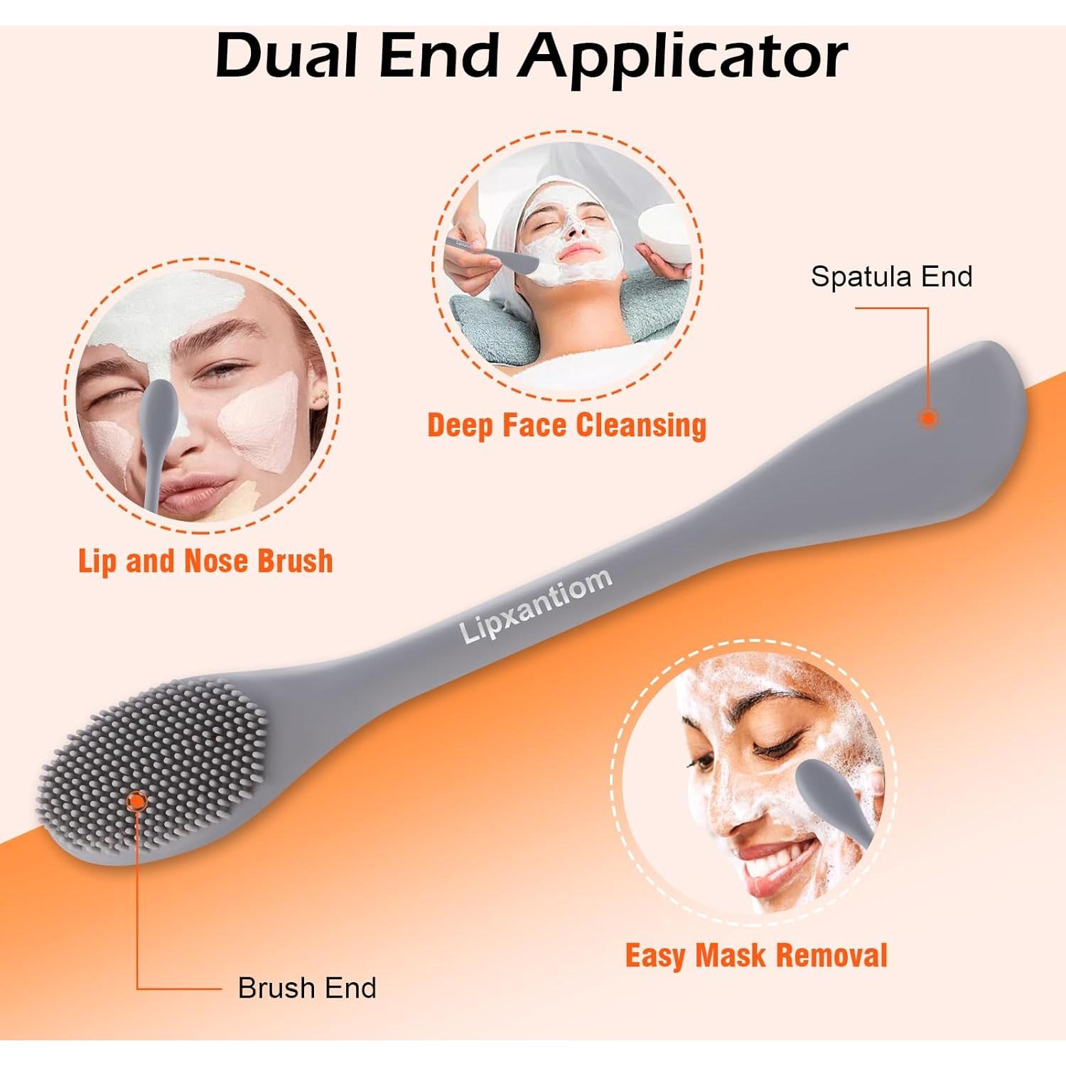 Set de 3 Brochas de Silicona para Mascarillas Lipxantiom