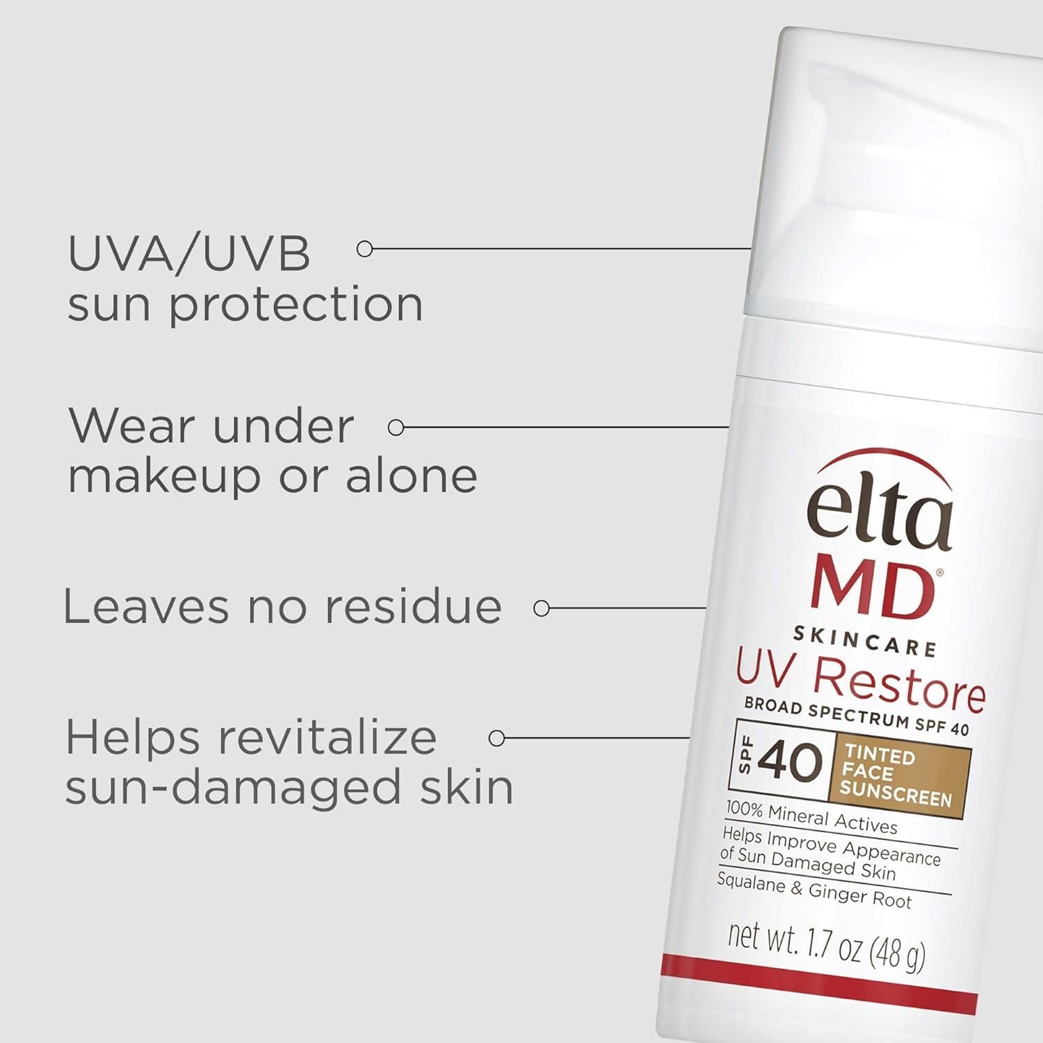 EltaMD UV Restore Protector Solar Facial SPF 40 56.7g