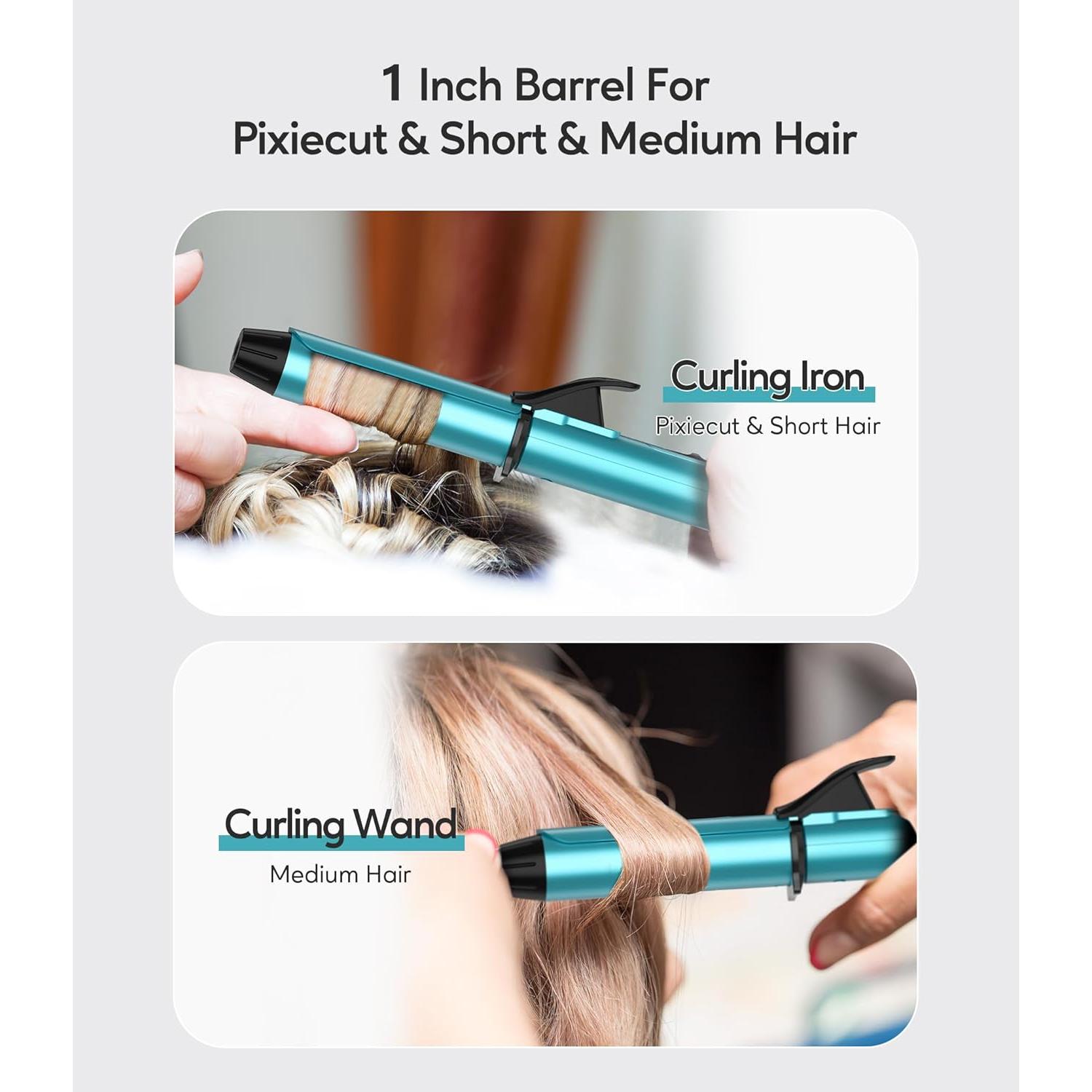 Plancha de Rizar Mini FARERY 1 Pulgada Doble Voltaje Viaje