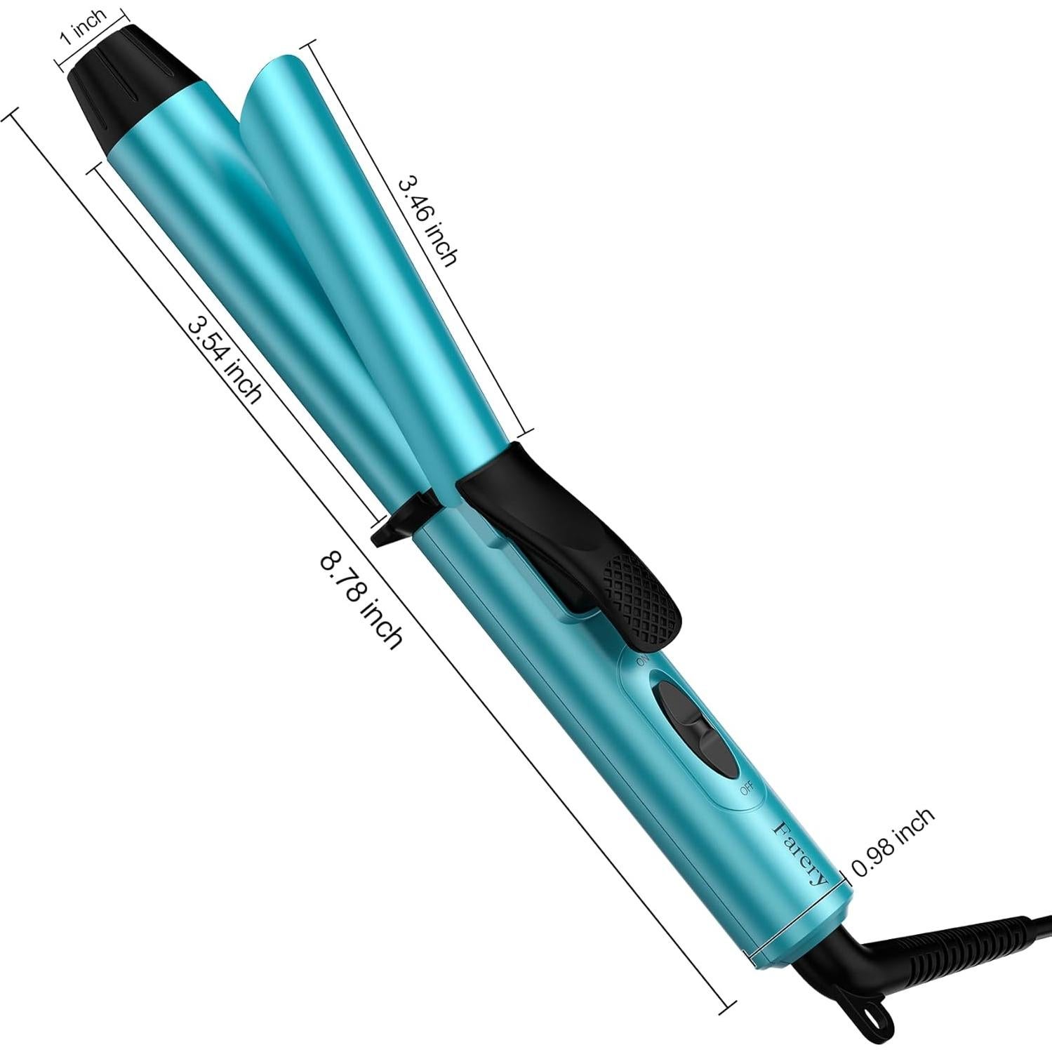 Plancha de Rizar Mini FARERY 1 Pulgada Doble Voltaje Viaje