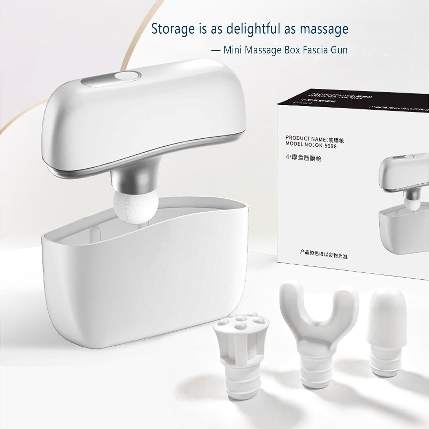 Pistola de Masaje Portátil Woluki Masajeador de Fascia