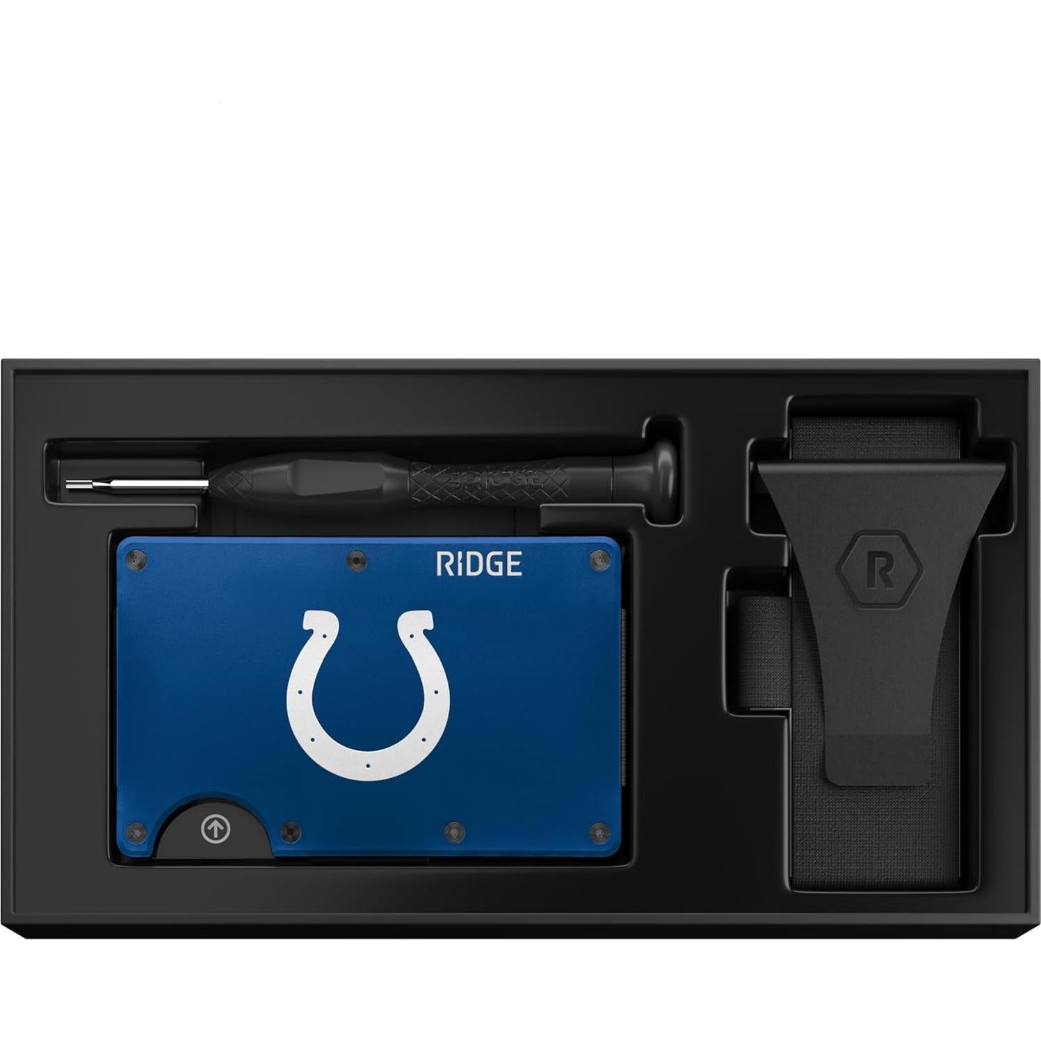 Cartera Minimalista La Ridge NFL Aluminio Bloqueo RFID 8.6cm