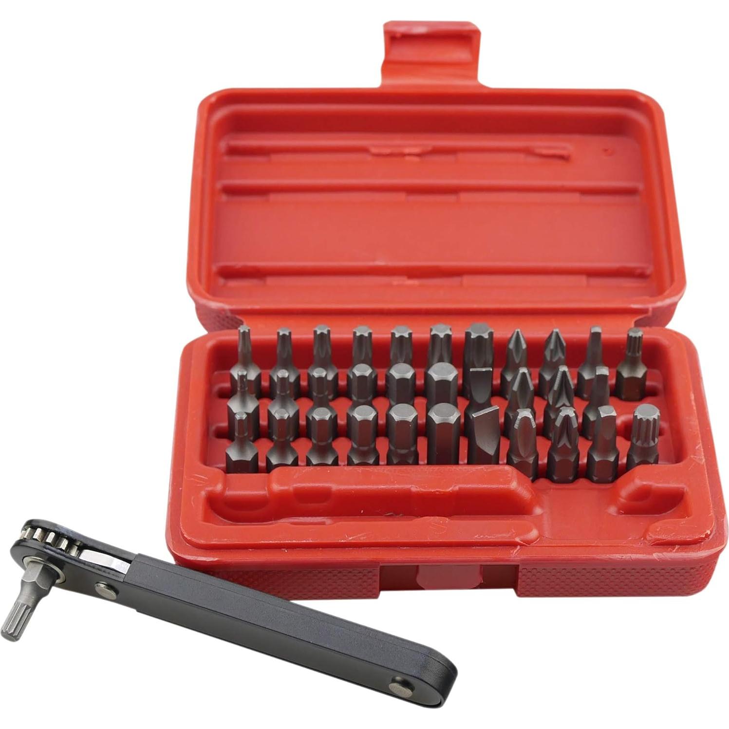 Juego de Puntas K402 KAIFNT 34 Piezas con Llave Mini