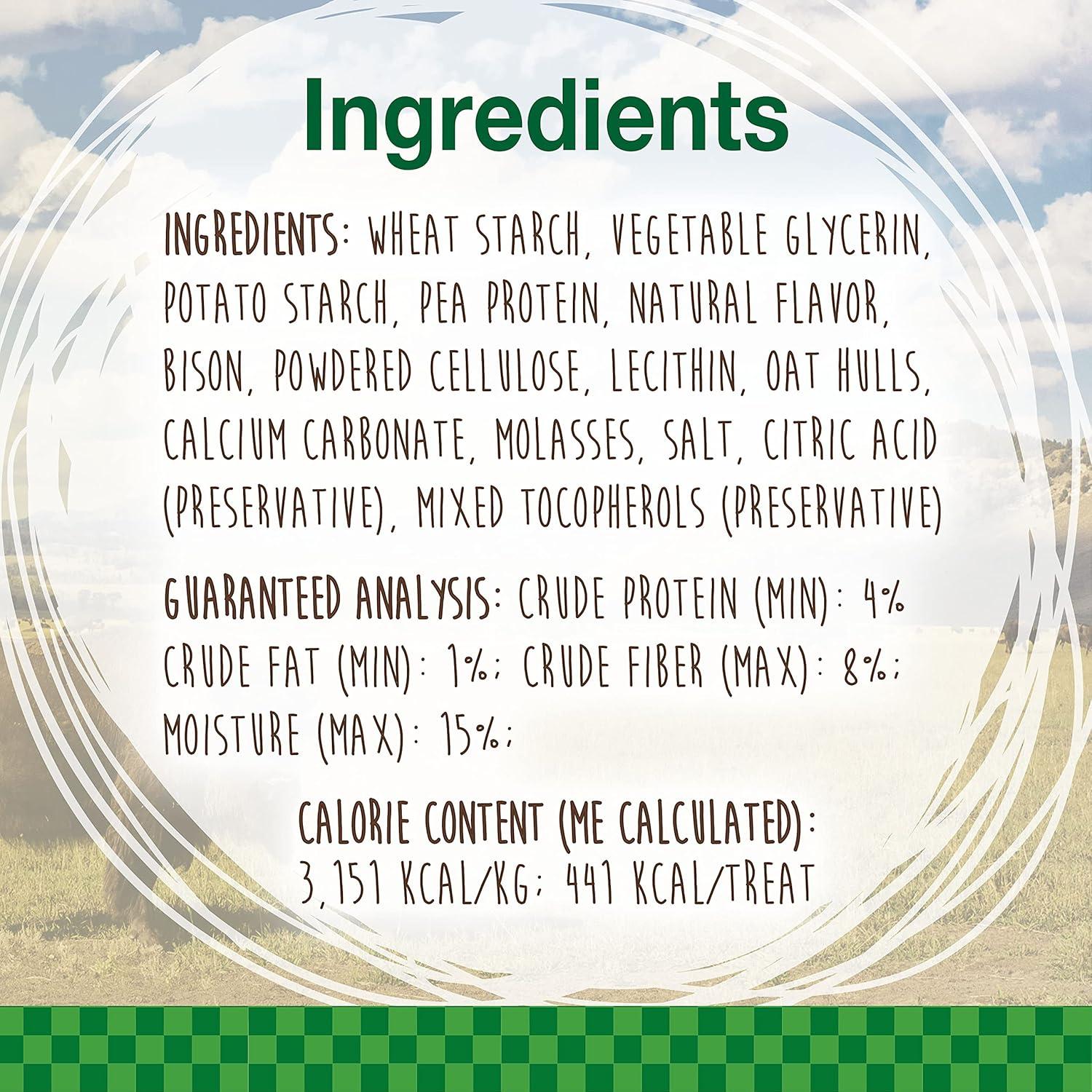 Premios para Perros Nylabone Healthy Edibles Bisonte 1 Cuenta