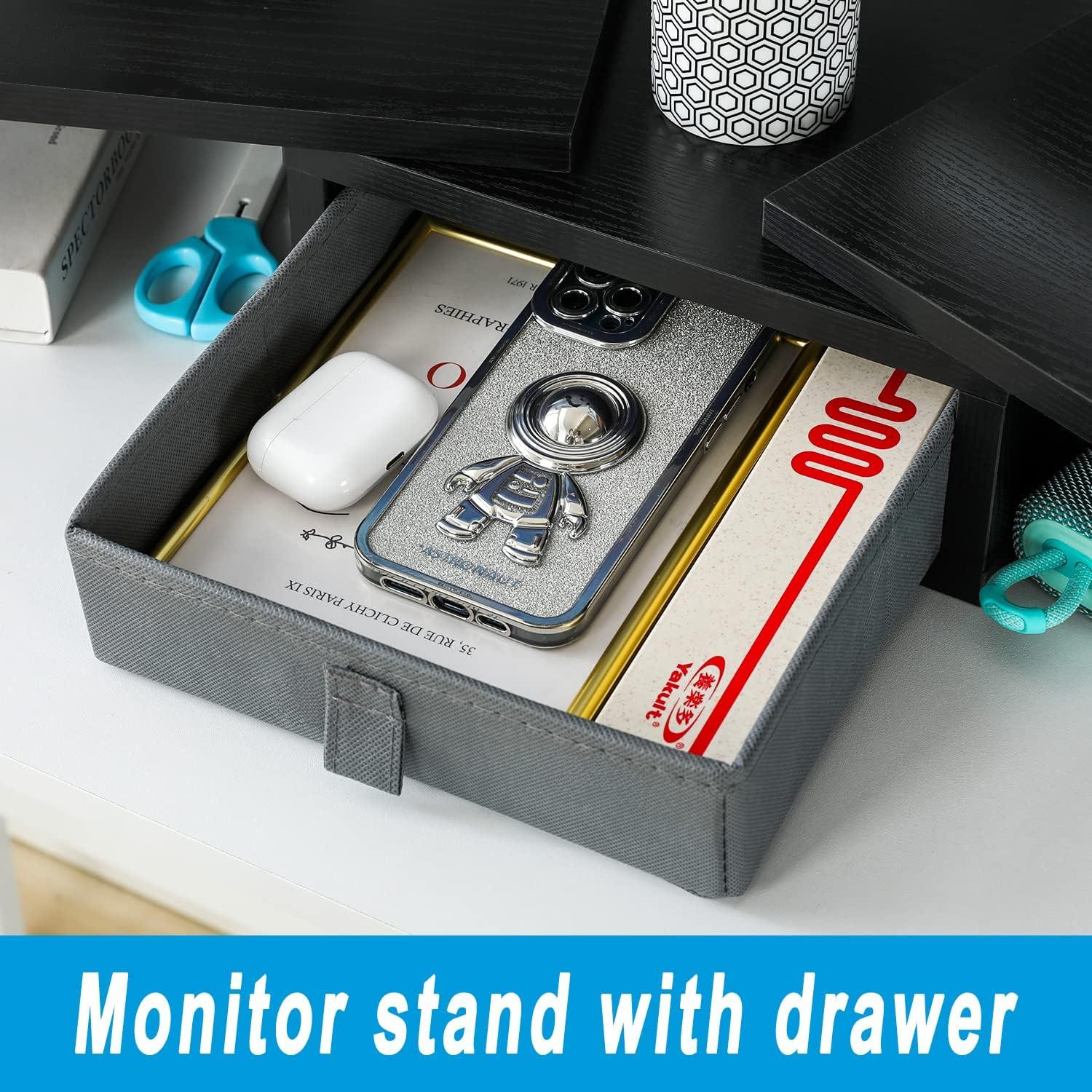 Soporte Doble para Monitor TEAMIX Ajustable 94 cm Negro