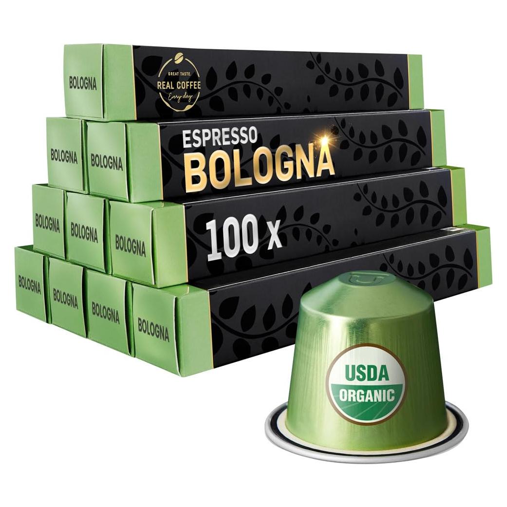 Cápsulas de Café Espresso Orgánico Real Coffee 100 Unidades