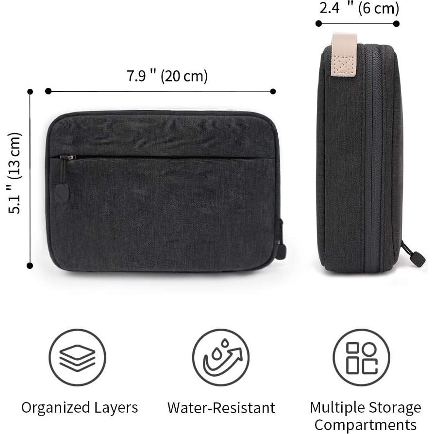 Organizador Electrónico Pack All PA-16113-1 Negro 20x13.5cm