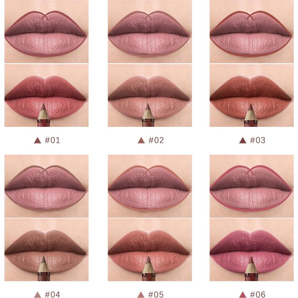 Juego de 12 Lápices de Labios Mate SUAKE - Colores Vibrantes