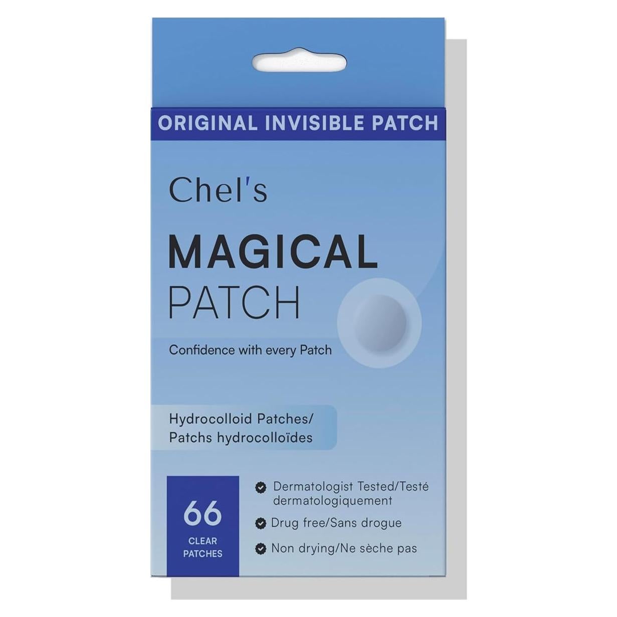 Parche Hidrocoloide Chel's Cosmetic para Acné - 66 Unidades