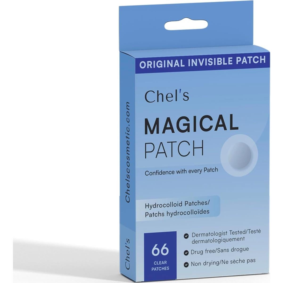 Parche Hidrocoloide Chel's Cosmetic para Acné - 66 Unidades