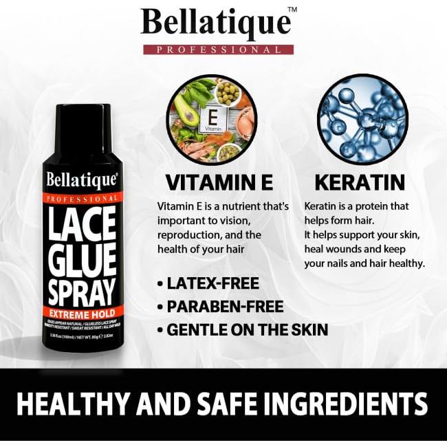 Spray de Pegamento Bellatique 85 g - Sujeción Extrema