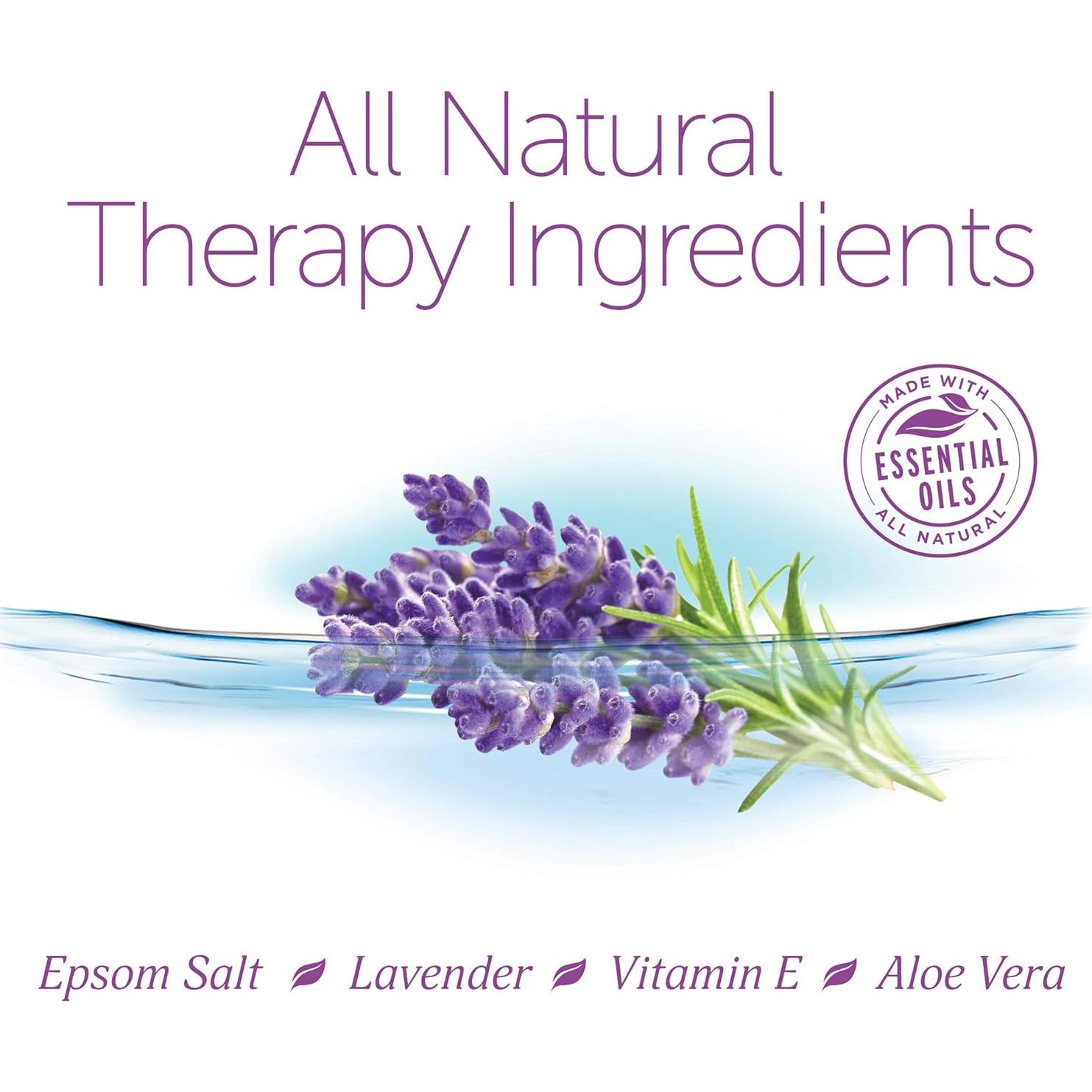 Sal de Epsom Epsoak 0.91 kg con Lavanda - Baño Relajante