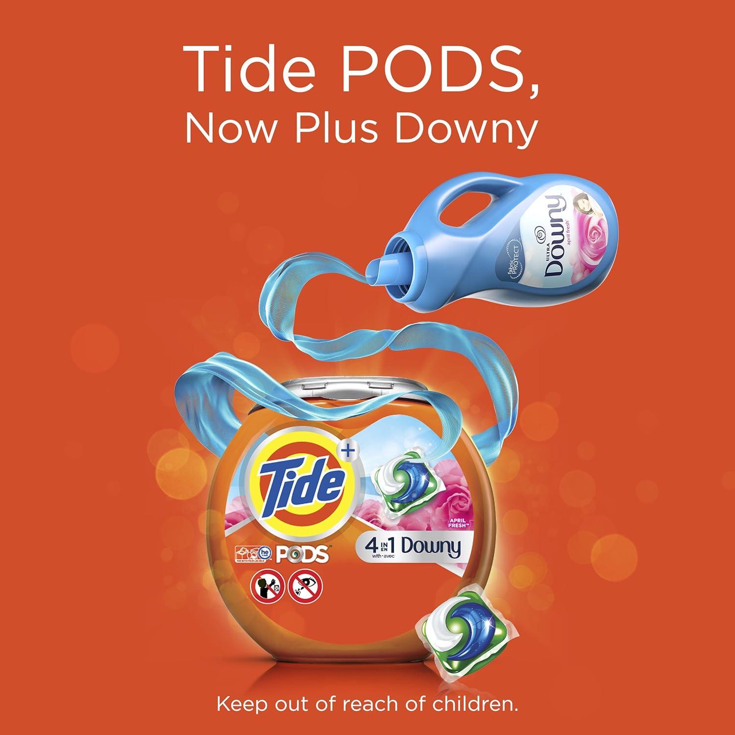 Tide PODS + Downy 12 Unidades - Detergente Líquido para Ropa