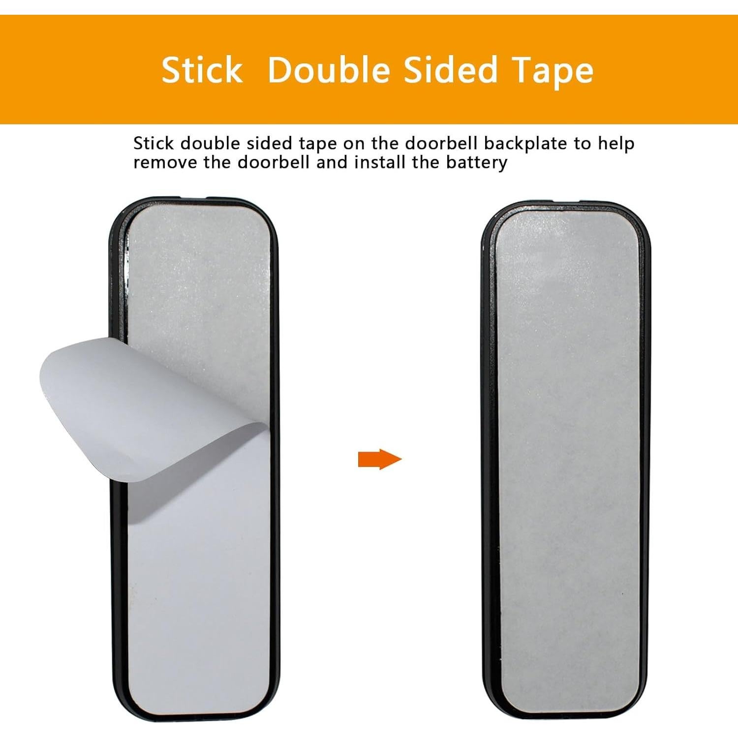 Paquete de 6 Cintas Adhesivas Doble Cara Takcam para Timbre Blink