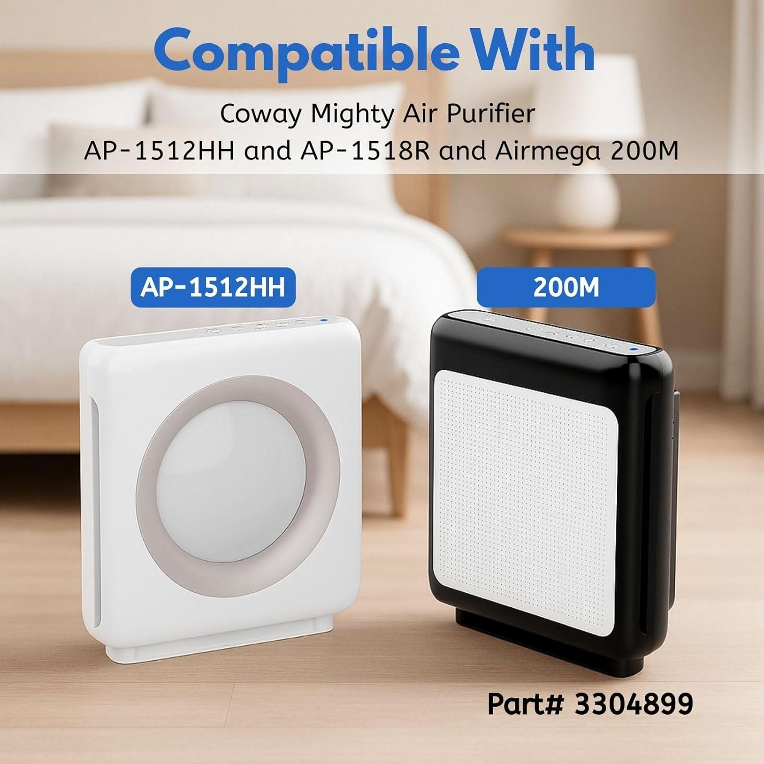 Filtro HEPA Nispira HBCOW1 con Carbón Activado para Coway