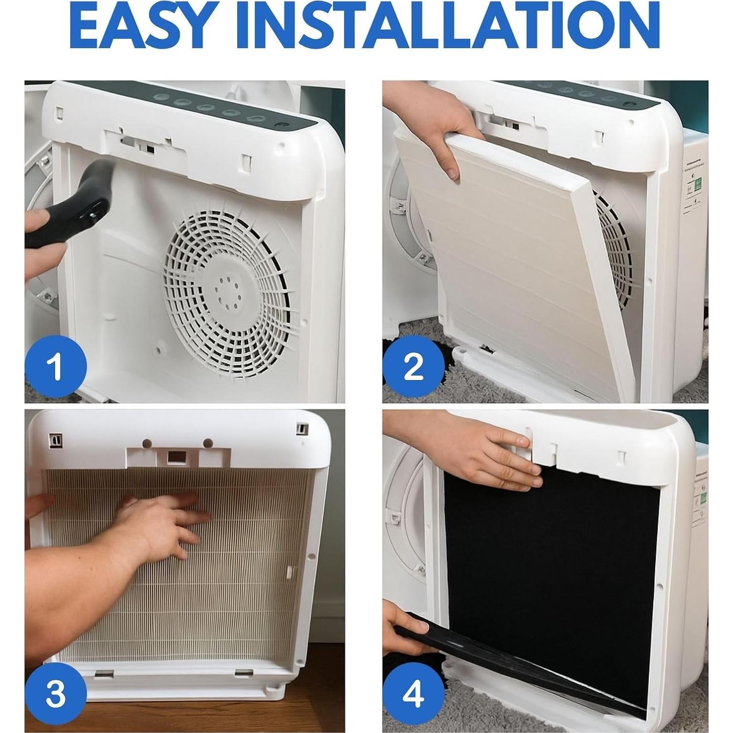 Filtro HEPA Nispira HBCOW1 con Carbón Activado para Coway