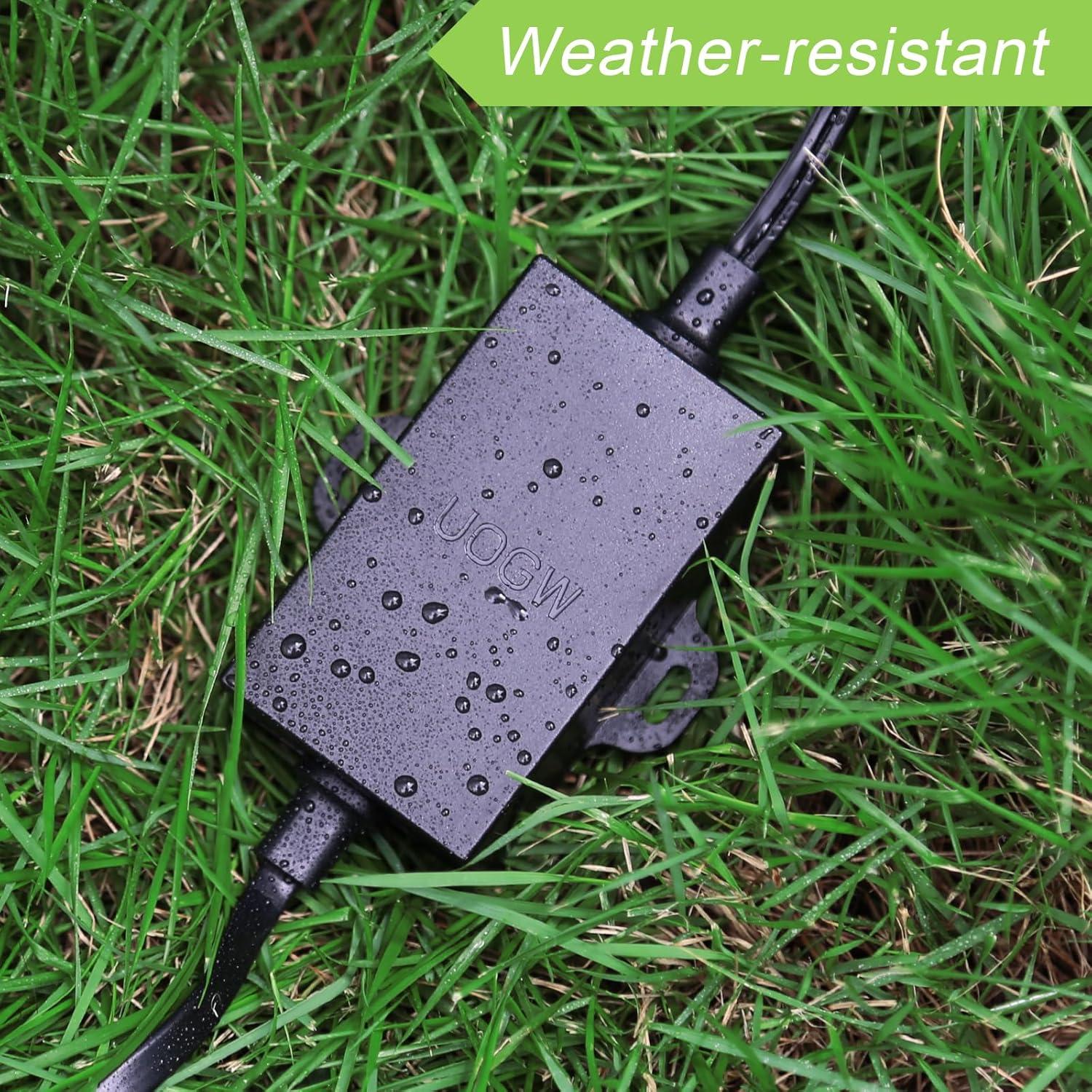 Adaptador de Poder Uogw 15m Impermeable para Wyze Cam