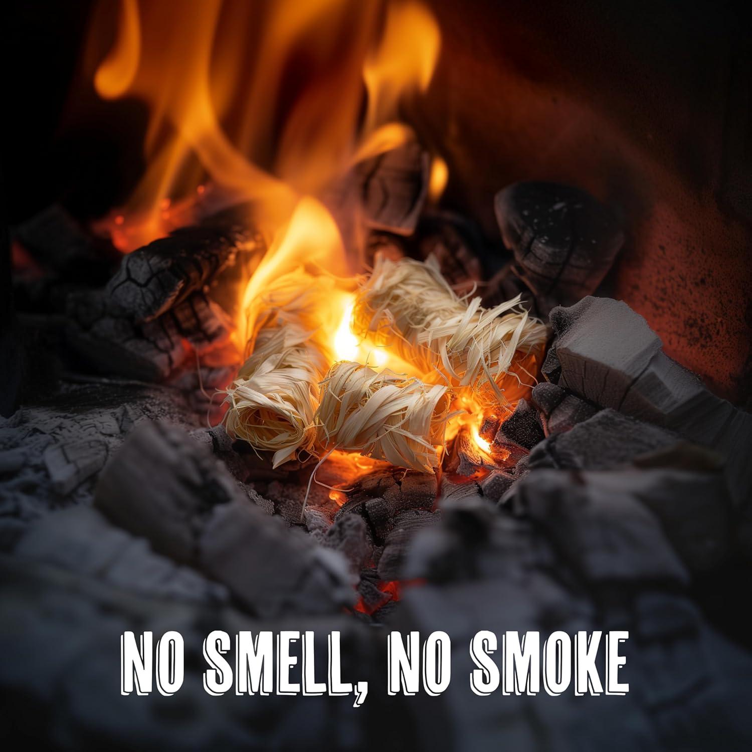 Encendedores de Fuego Grill Trade - 50 Piezas de Madera de Pino