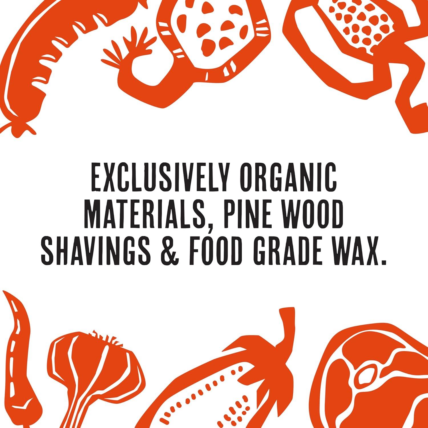 Encendedores de Fuego Grill Trade - 50 Piezas de Madera de Pino