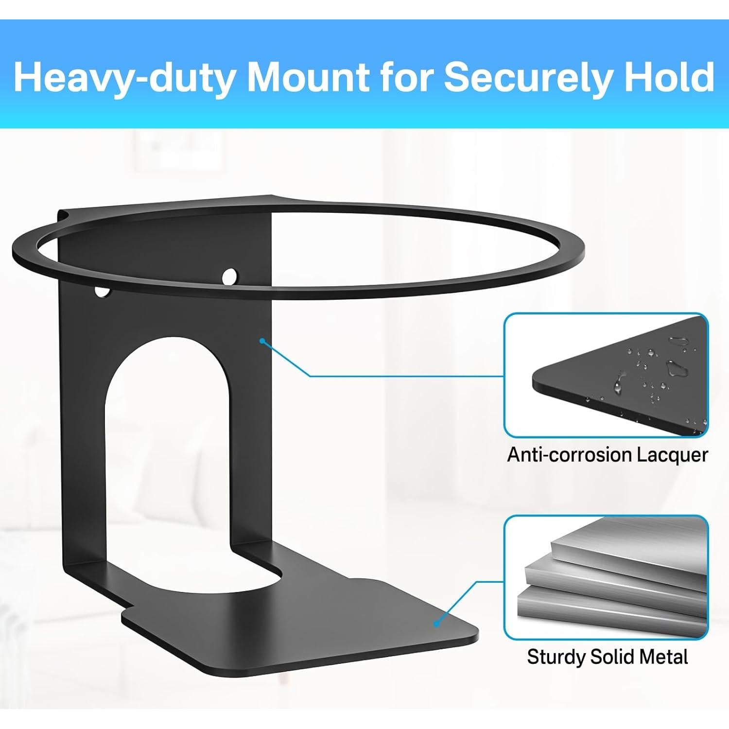 Soporte de Montaje en Pared para Router TP-Link Deco Negro