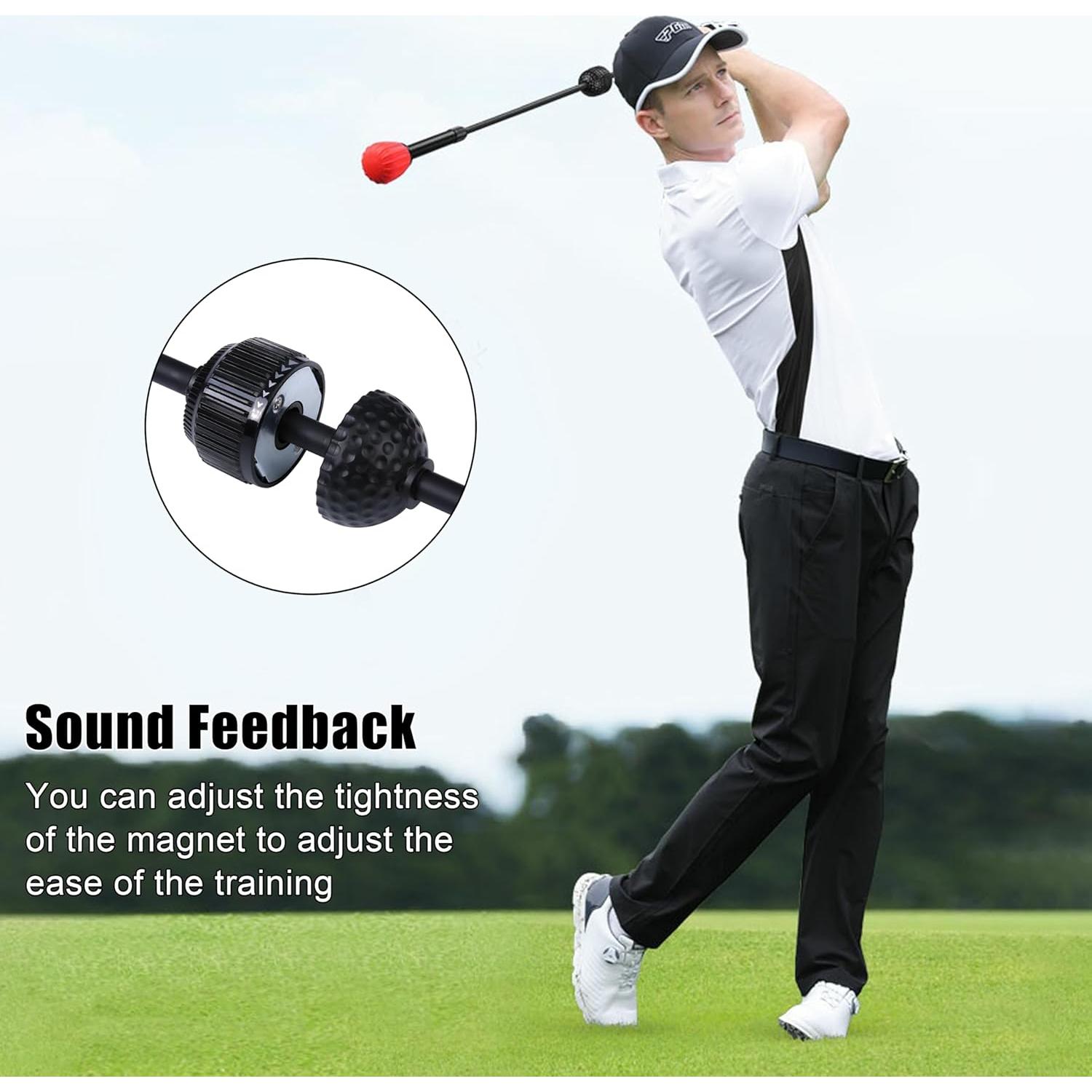 Bastón de Entrenamiento de Swing de Golf PGM - Ajustable