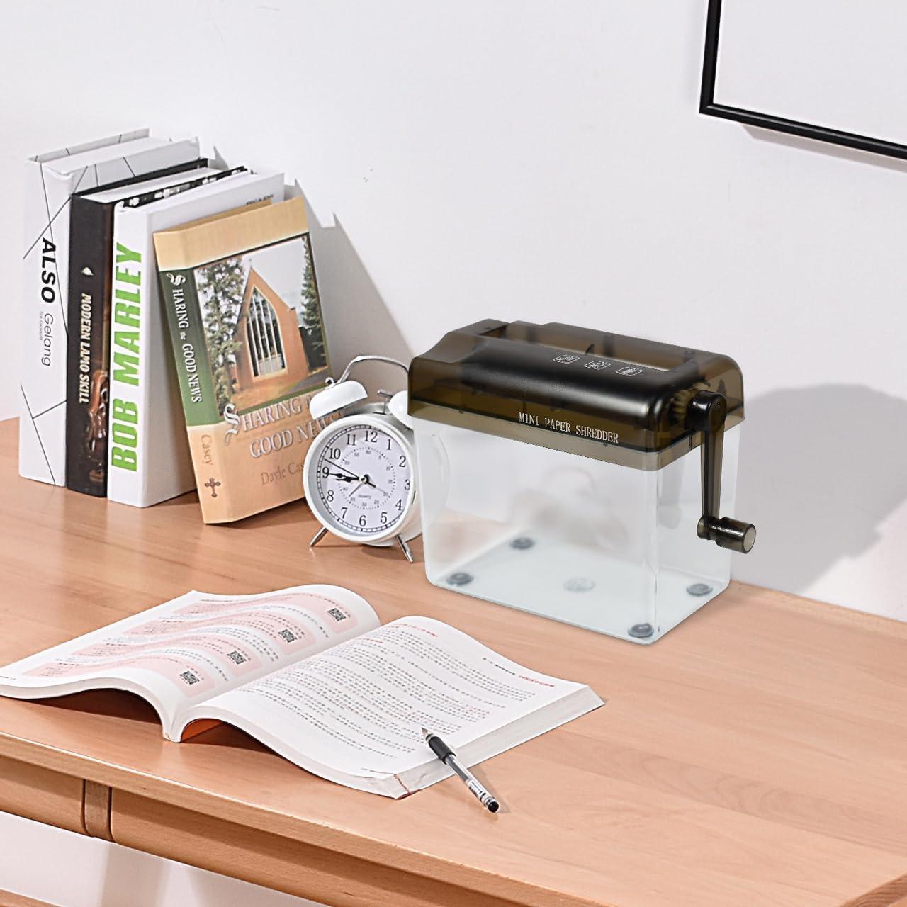 Mini Trituradora Manual JIKIOU de Papel 400g para Oficina