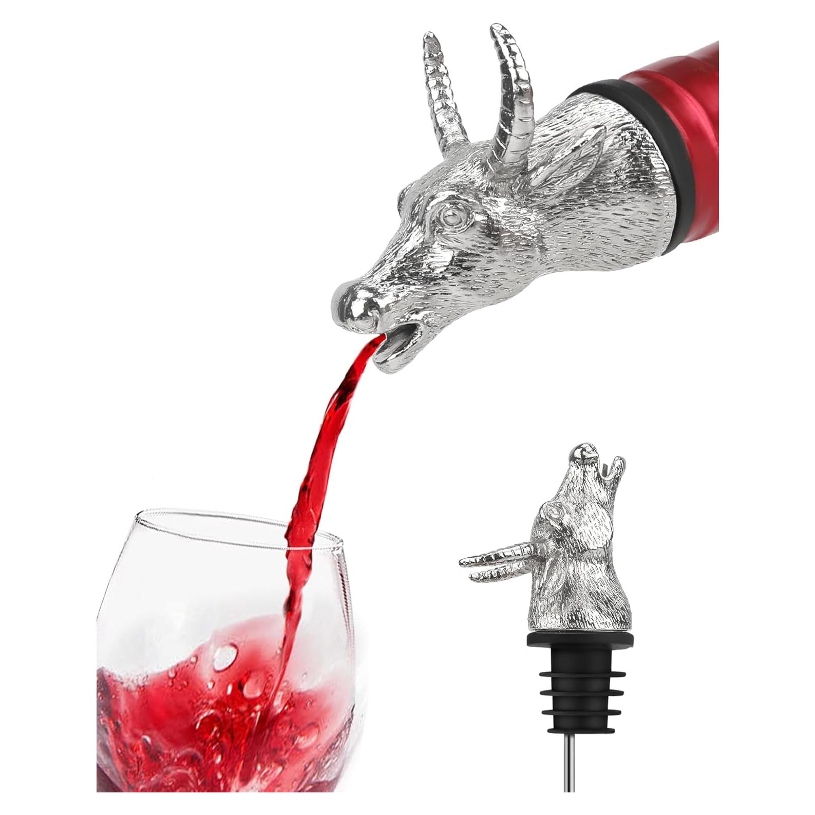 Vertedor de Vino Sodknow Toro Acero Inoxidable 15.49 cm