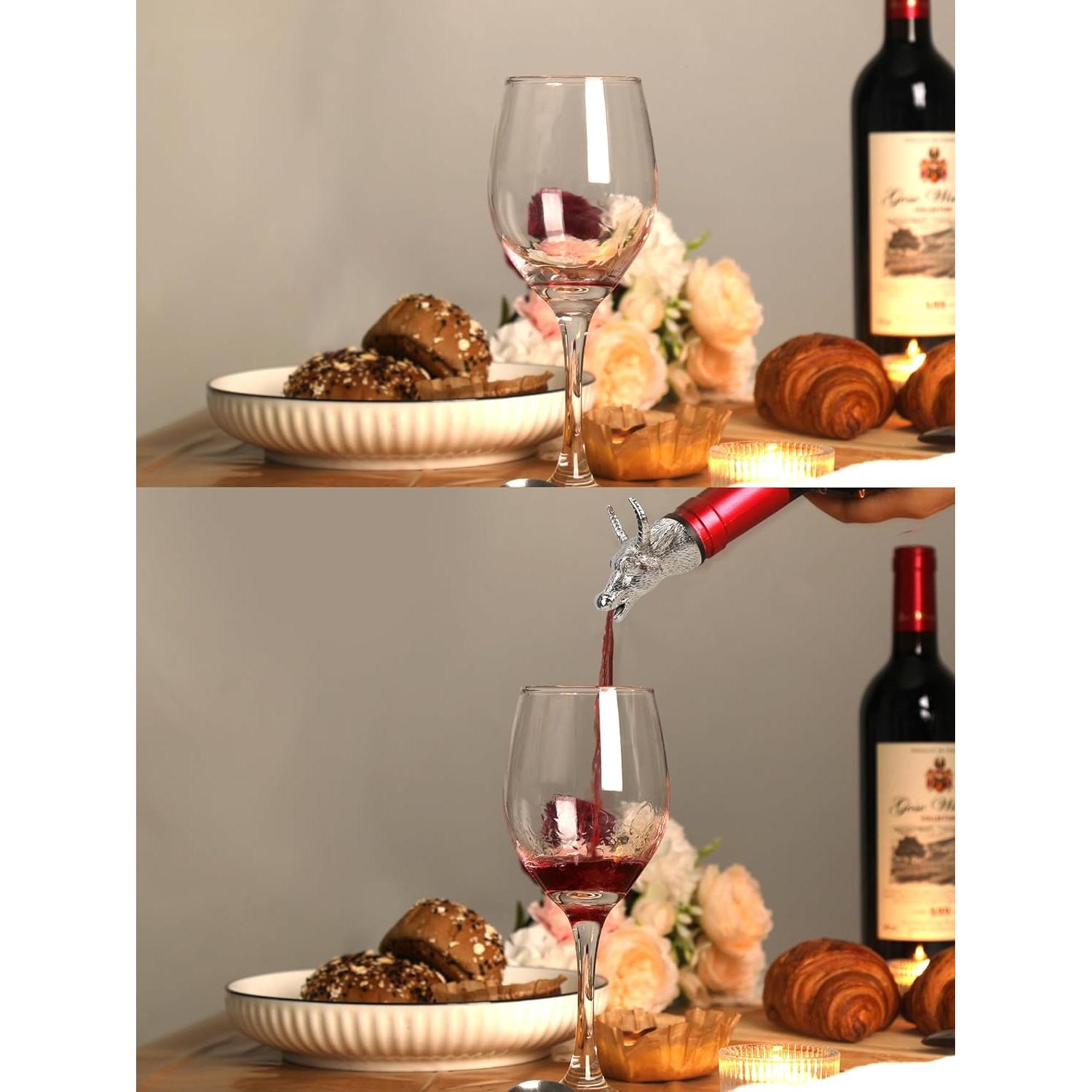 Vertedor de Vino Sodknow Toro Acero Inoxidable 15.49 cm