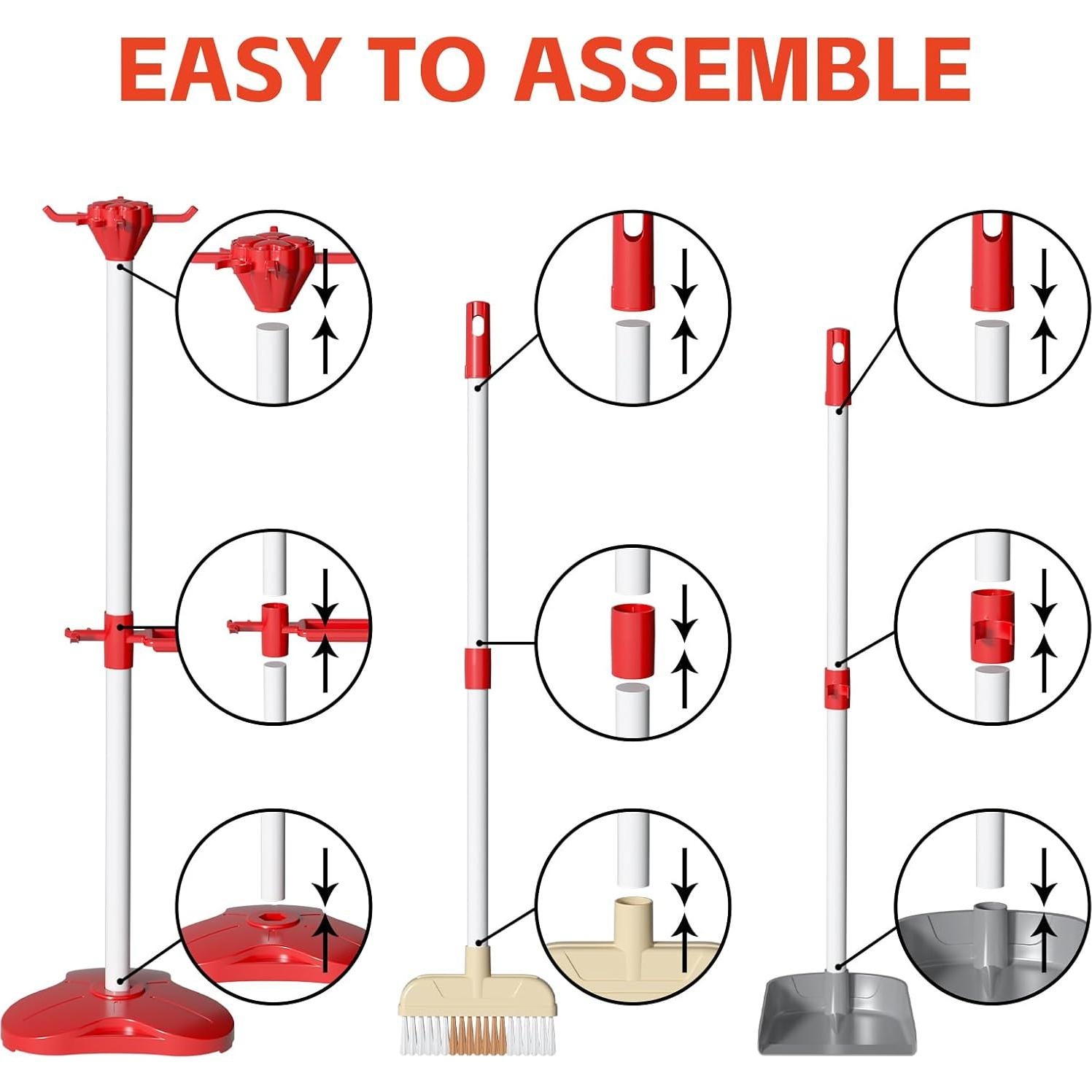 Juego de Limpieza Mini DOLIVE 8 Piezas para Niños