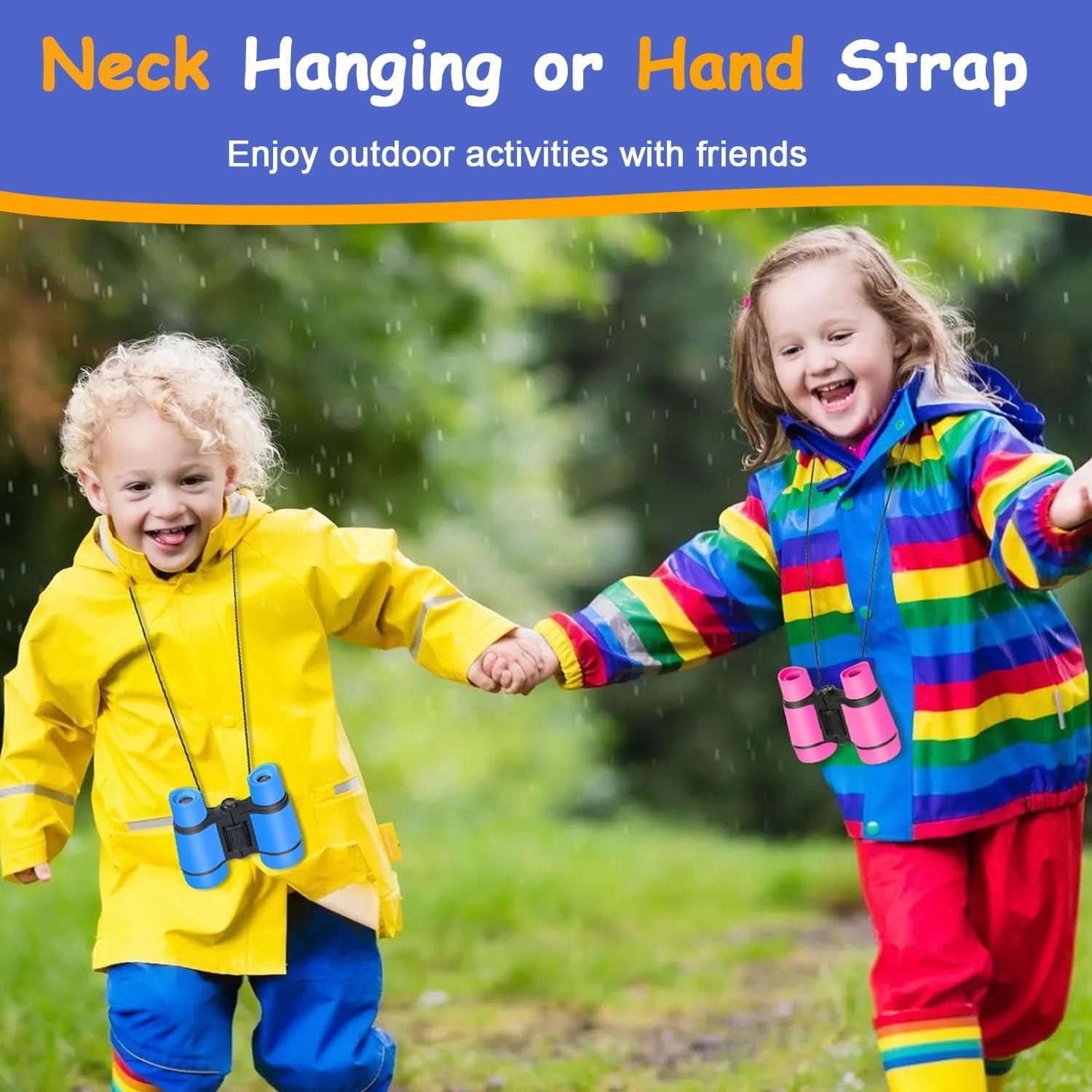 Binoculares para Niños BETURETOP 4x30mm con Calcomanías