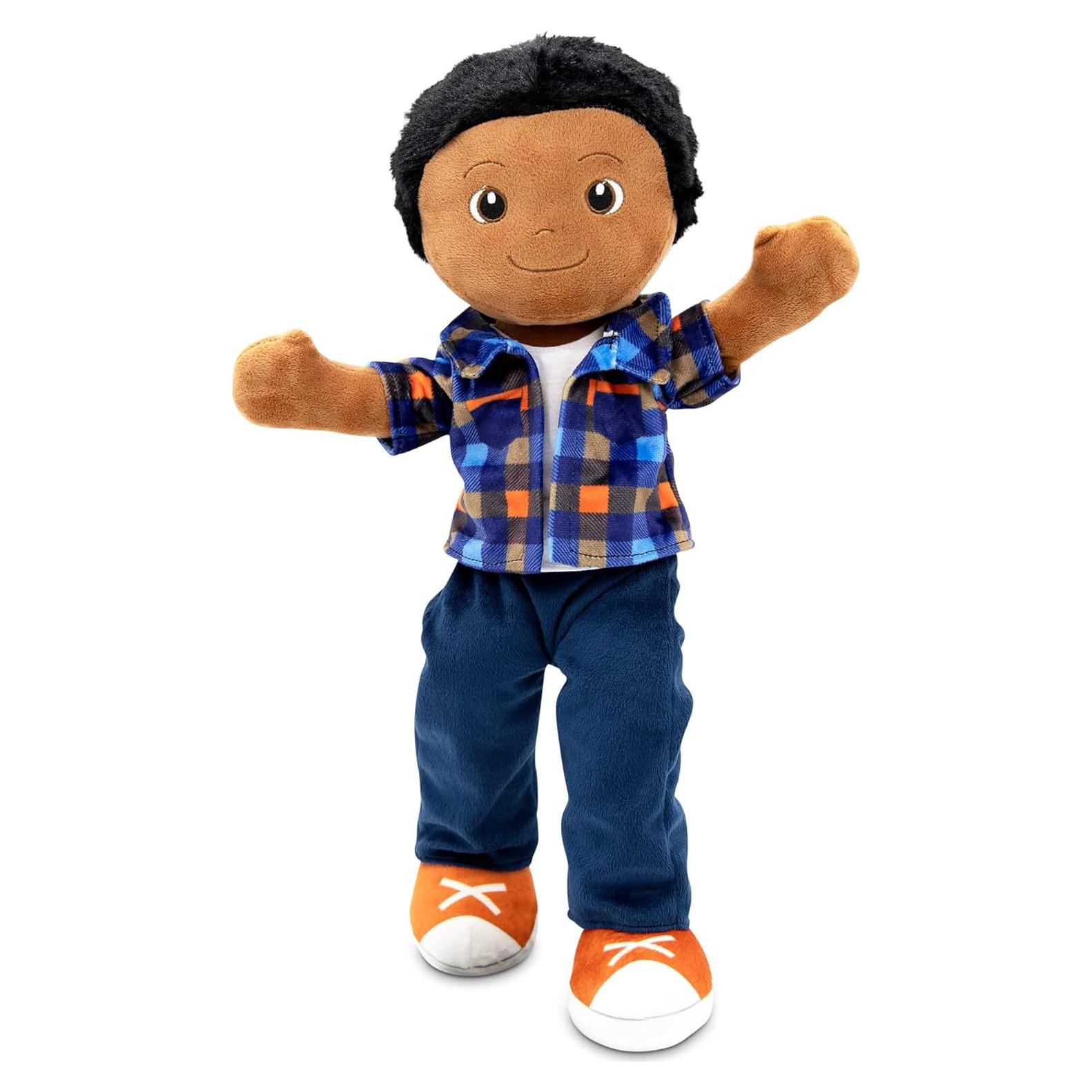 Muñeca de Peluche Suave Plushible Charlie 45.72 cm Ropa Intercambiable