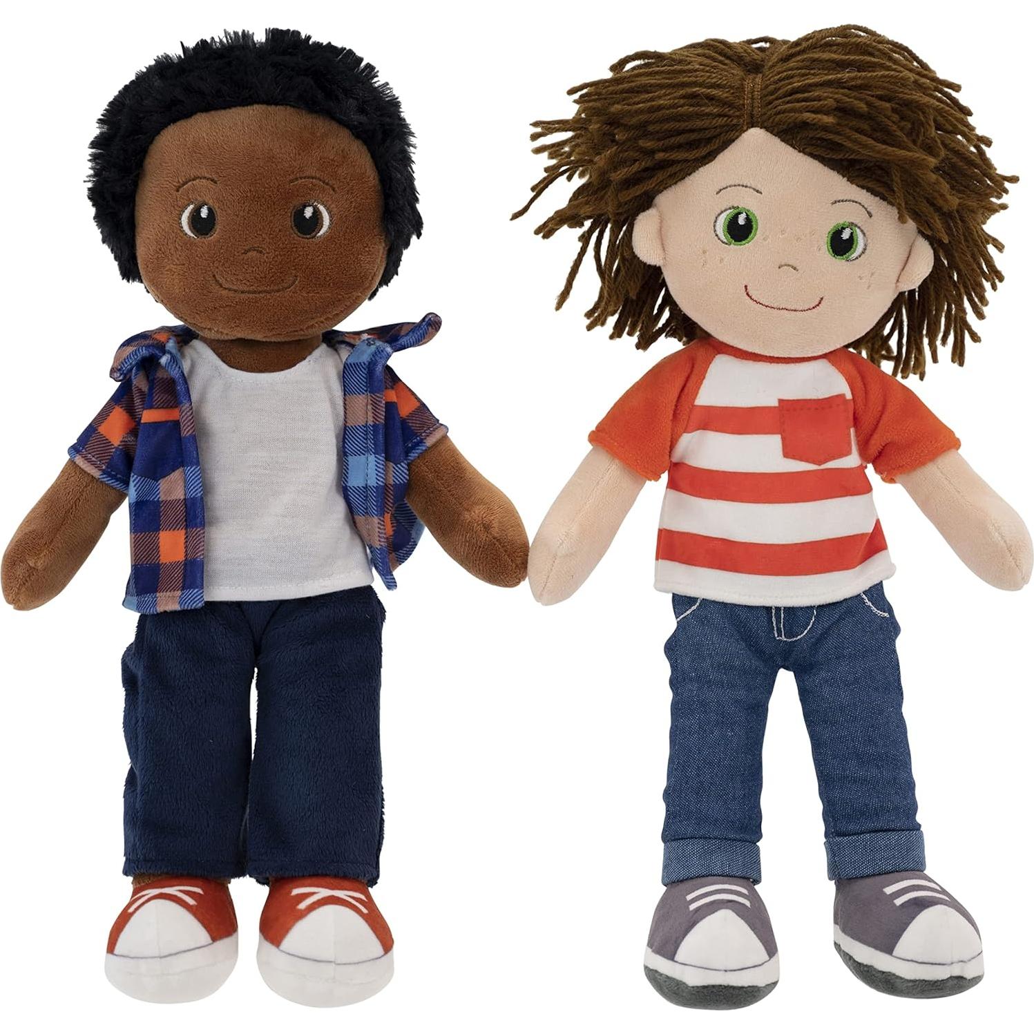 Muñeca de Peluche Suave Plushible Charlie 45.72 cm Ropa Intercambiable