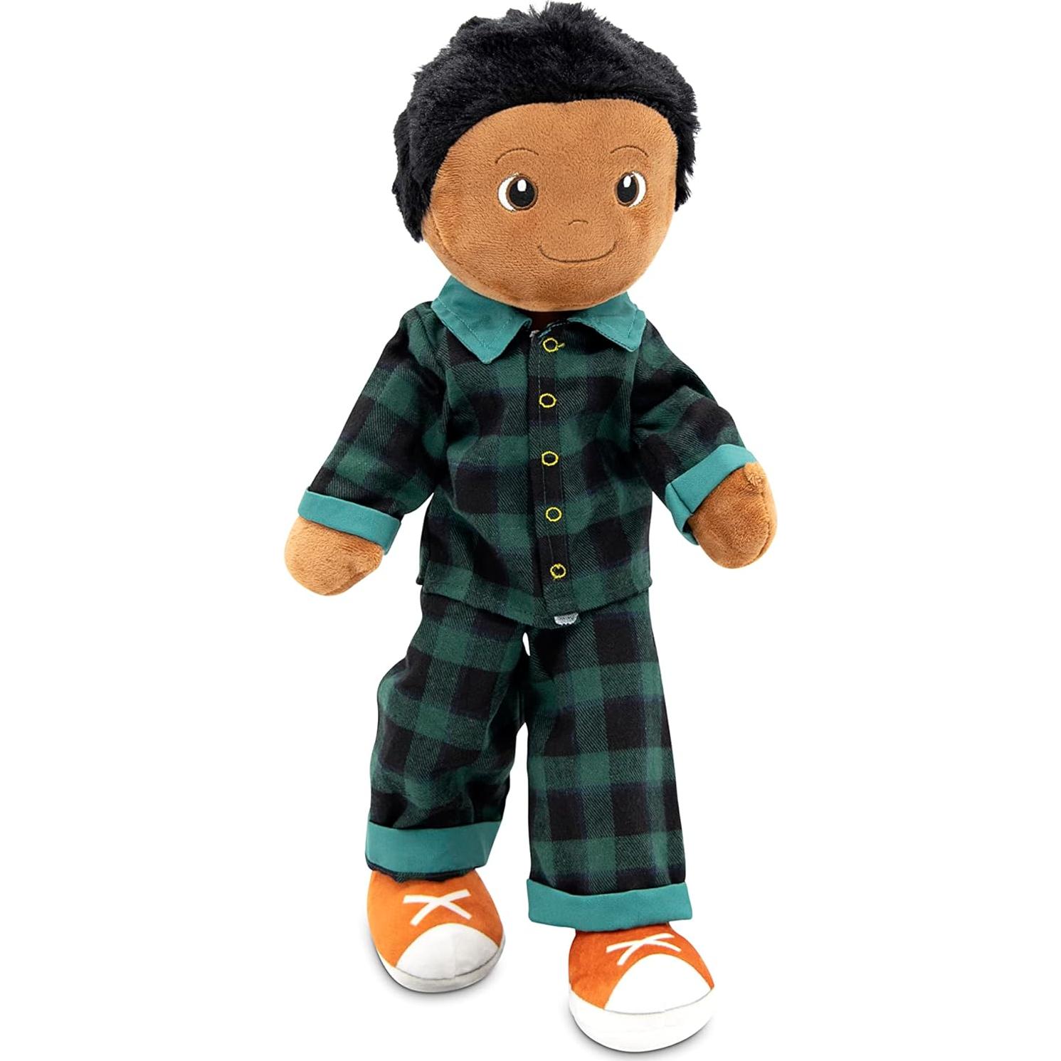 Muñeca de Peluche Suave Plushible Charlie 45.72 cm Ropa Intercambiable