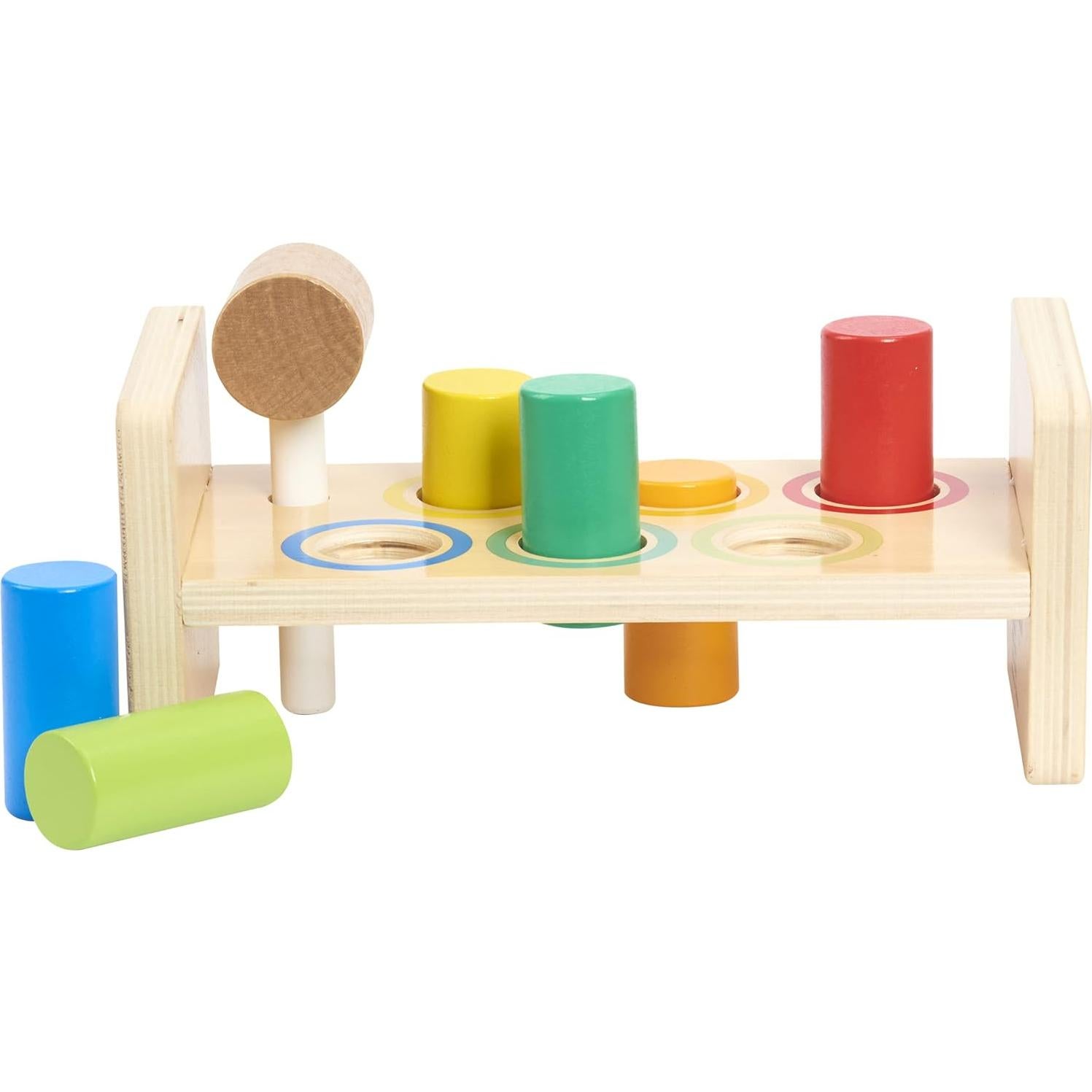 Banco de Martillo de Madera Just Play 25.5x12x12.5 cm