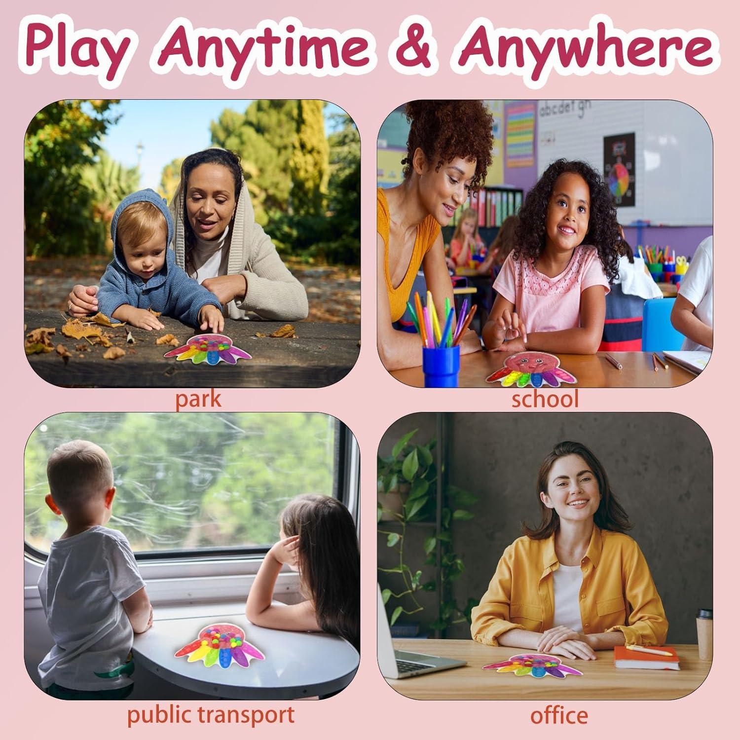 Juguetes de Clasificación de Colores GYsomer 2PCS para Niños